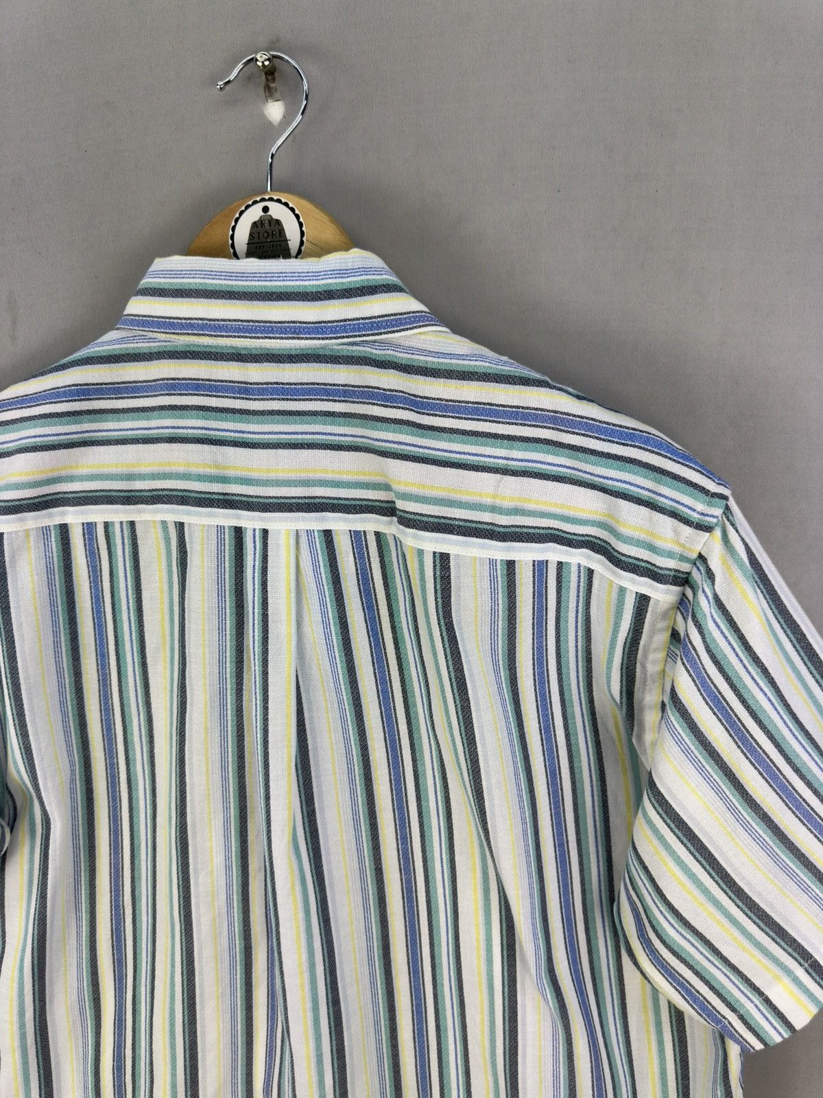 Beverly Hills Polo Club Beverly Hills Polo Club BHPC Stripe Multicolor Flannel Shirt Size US L / EU 52-54 / 3 - 5 Thumbnail