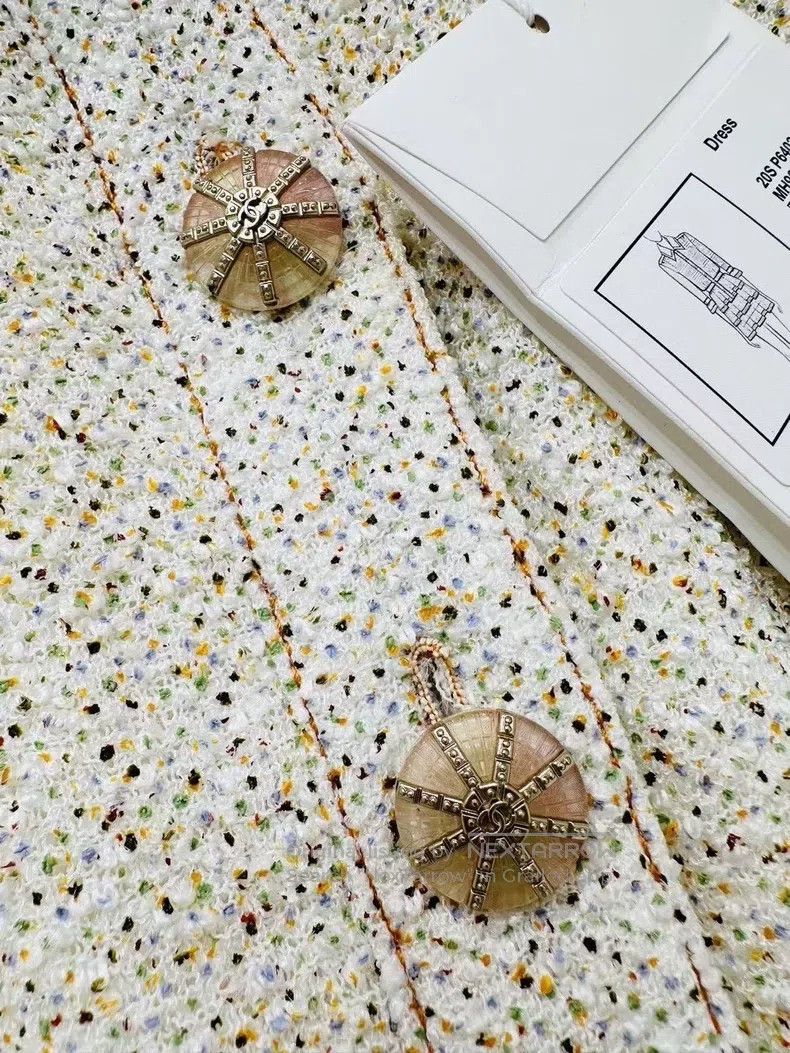 Chanel Chanel Roof series beige dress Size XXS / US 00 / IT 34 - 5 Thumbnail