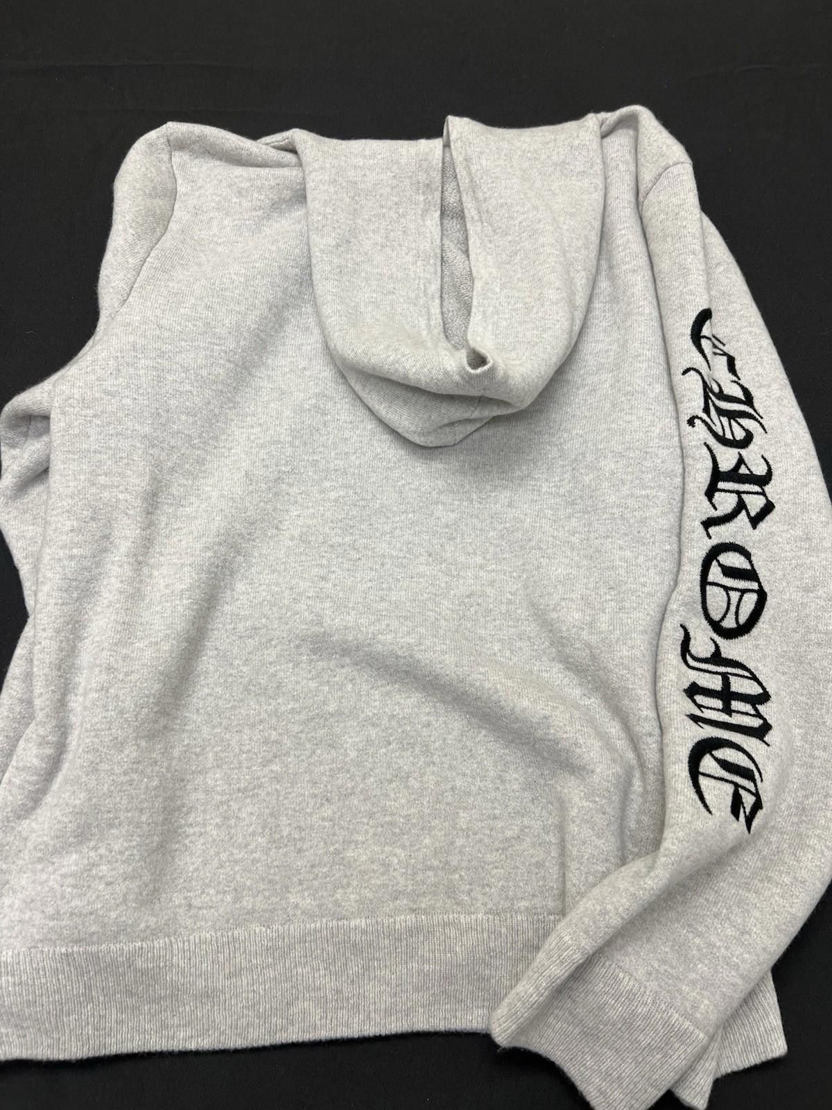 Chrome Hearts Chrome Hearts Life Sentence Embroidered Logo Cashmere Hoodie Size US XL / EU 56 / 4 - 11 Thumbnail