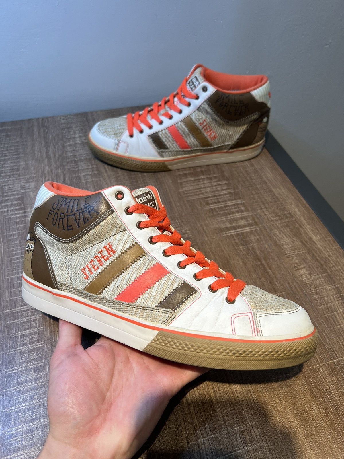 Adidas Adidas Sample Superskate Shoes Michael Sieben SZ 9 rare