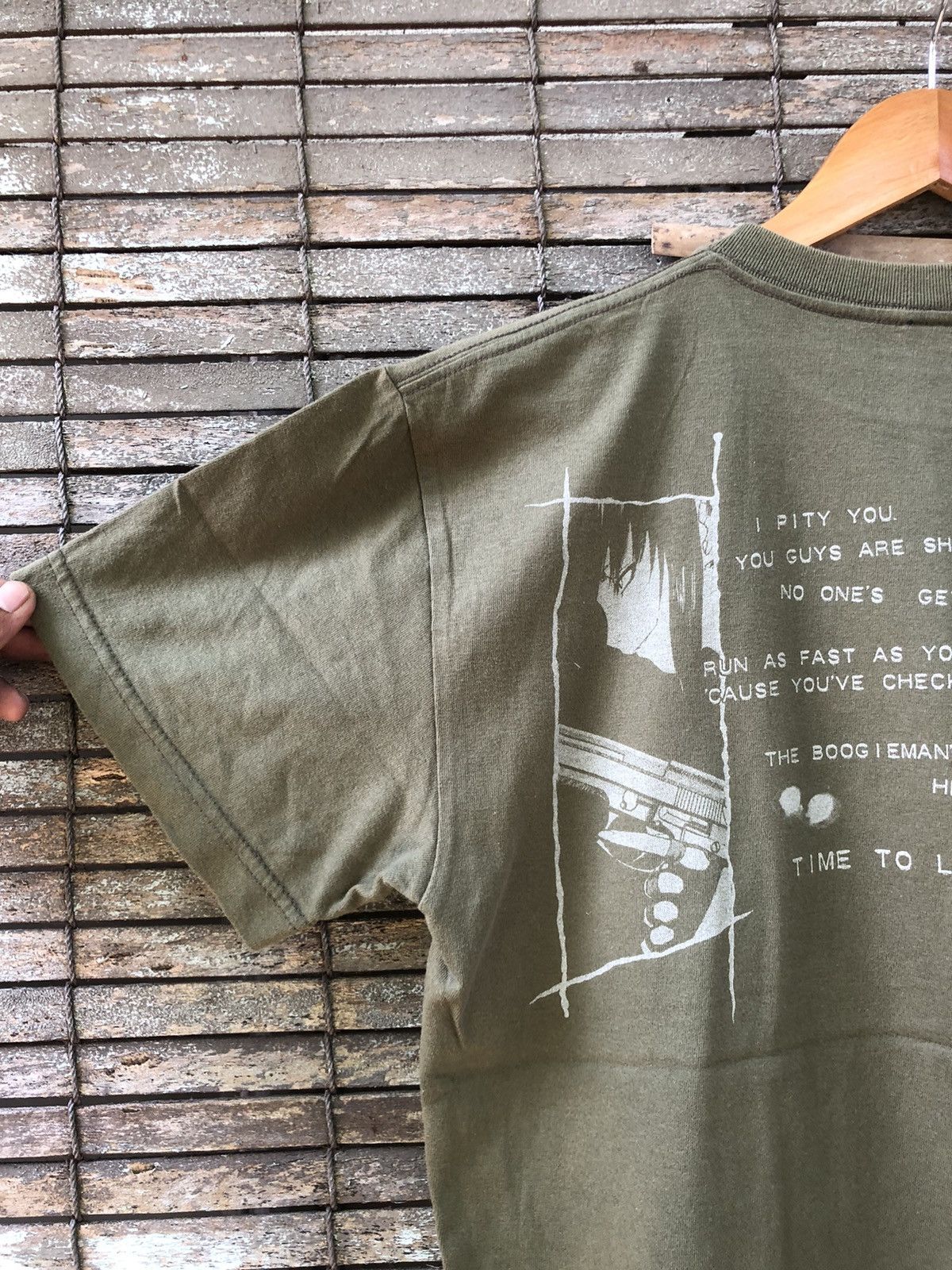 Anime 🔥RARE🔥Vintage Y2K Japanese Anime Black Lagoon Levy Tee Size US M / EU 48-50 / 2 - 7 Thumbnail