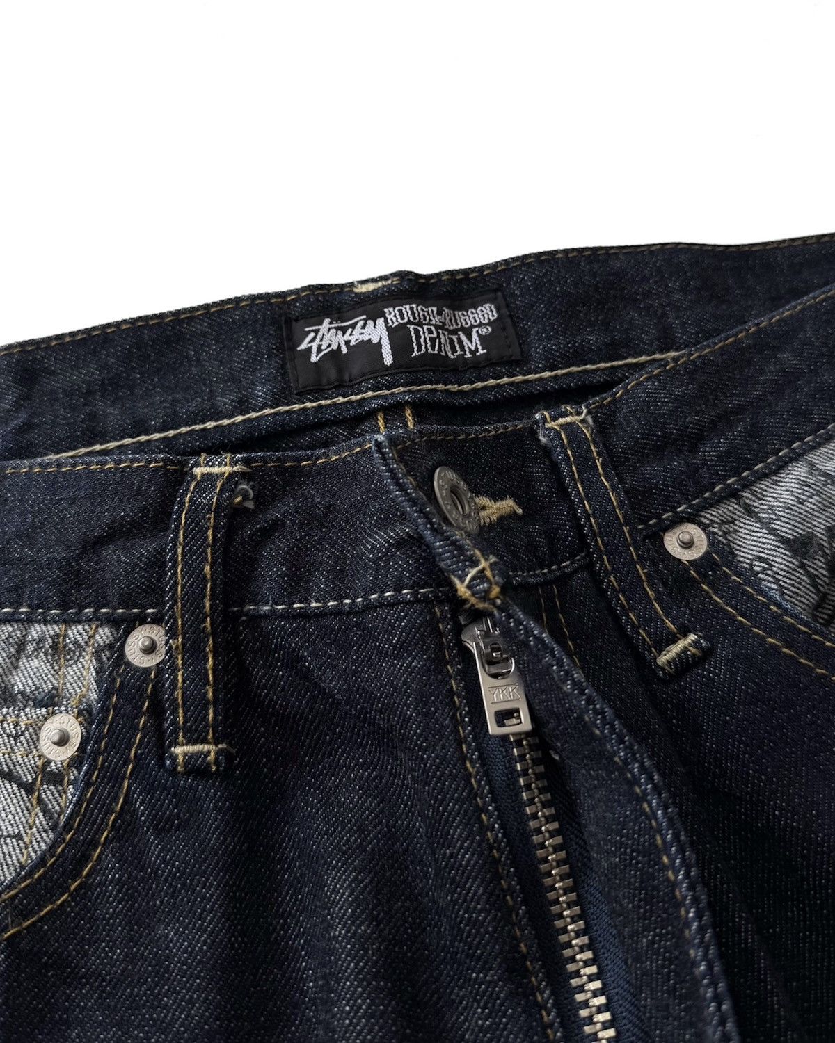 Stussy VINTAGE 00s STUSSY STRAIGHT JEANS Size US 30 / EU 46 - 5 Thumbnail