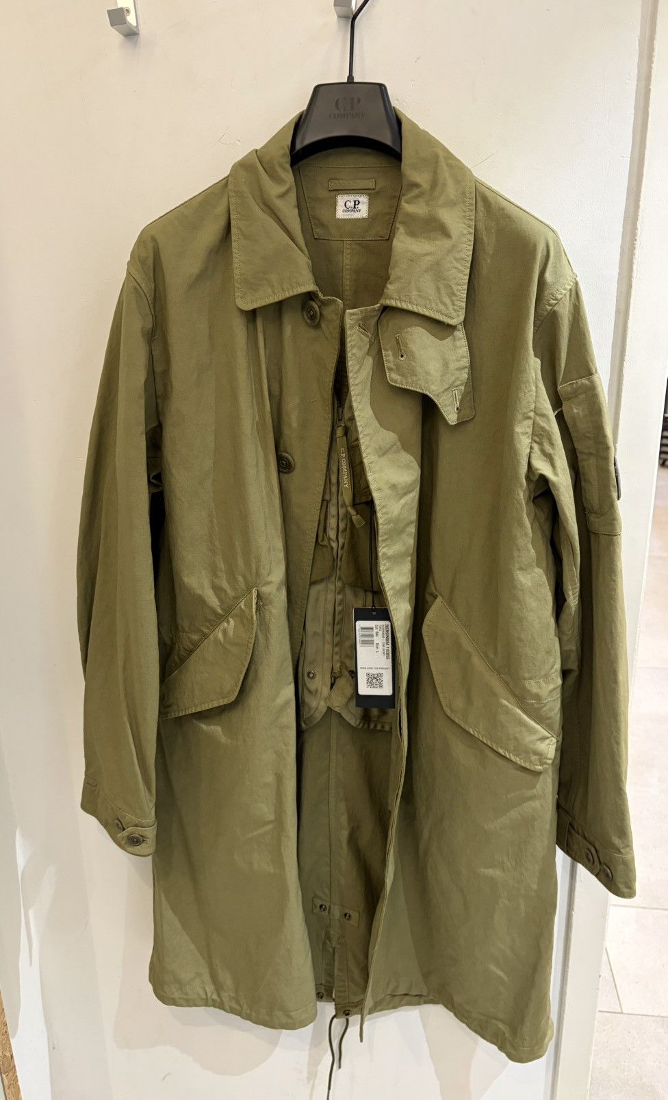 C.P. Company CP Company (Twill FishTail Lens Car Coat) Size US L / EU 52-54 / 3 - 1 Thumbnail