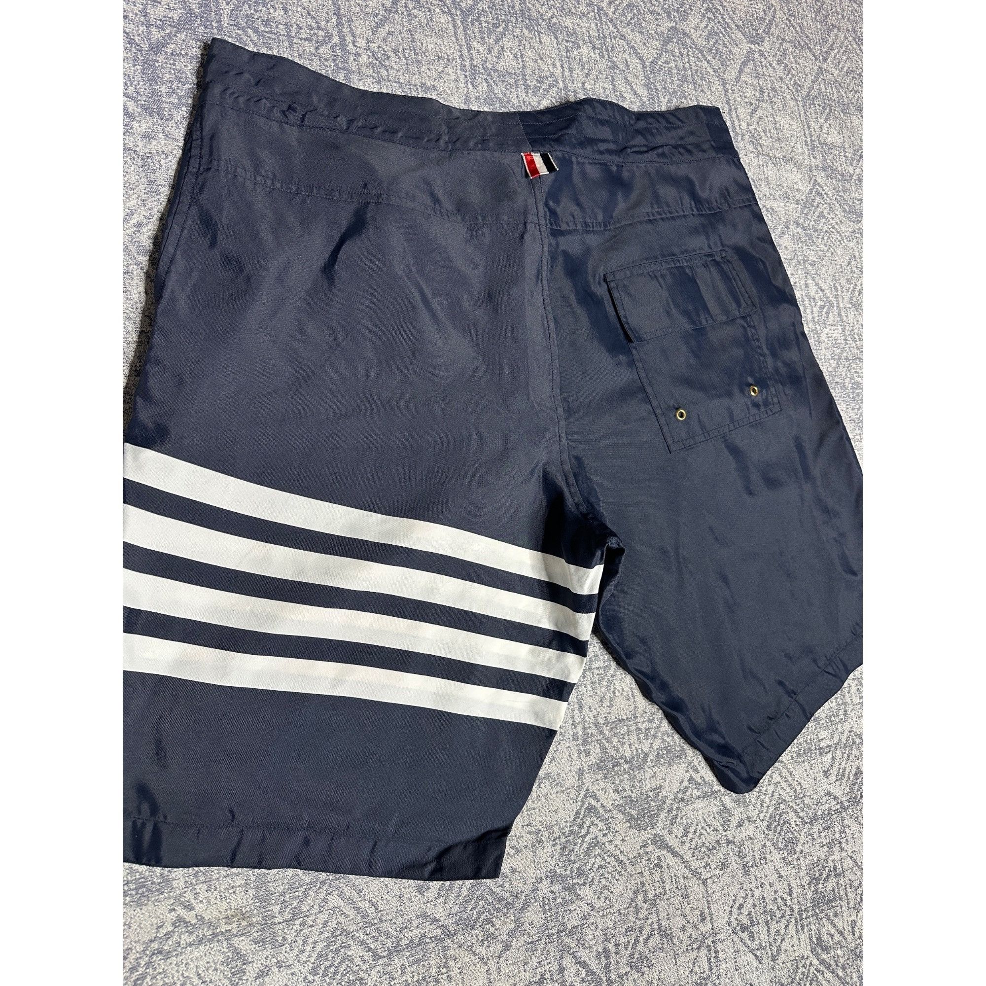 Thom Browne Thom Browne New York Board Short W/ Drawstring Waist & 4Bar Size US 36 / EU 52 - 10 Thumbnail