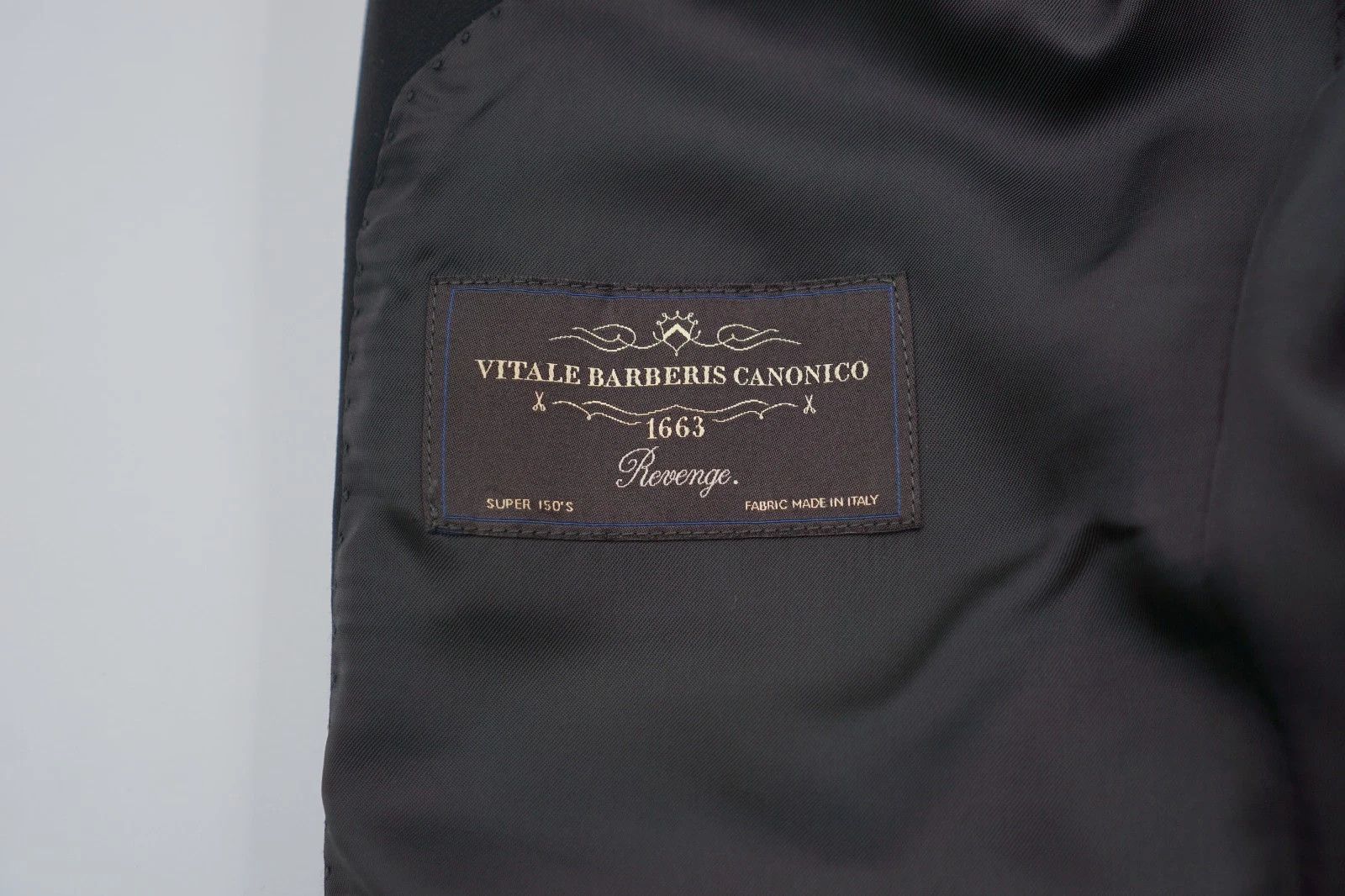 Suitsupply Men Suitsupply Blazer Super 150's Vitale Barberis Black US38 Size 38R - 5 Thumbnail