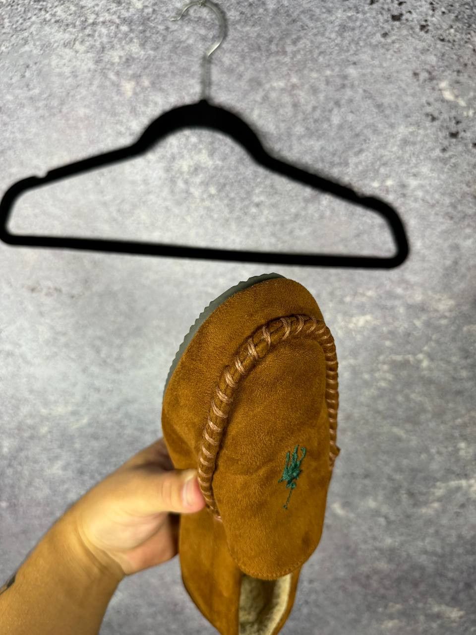 Polo Ralph Lauren Vintage Polo Ralph Lauren Suede Moccasin Brown Slipper US 9 Size US 9 / EU 42 - 14 Thumbnail