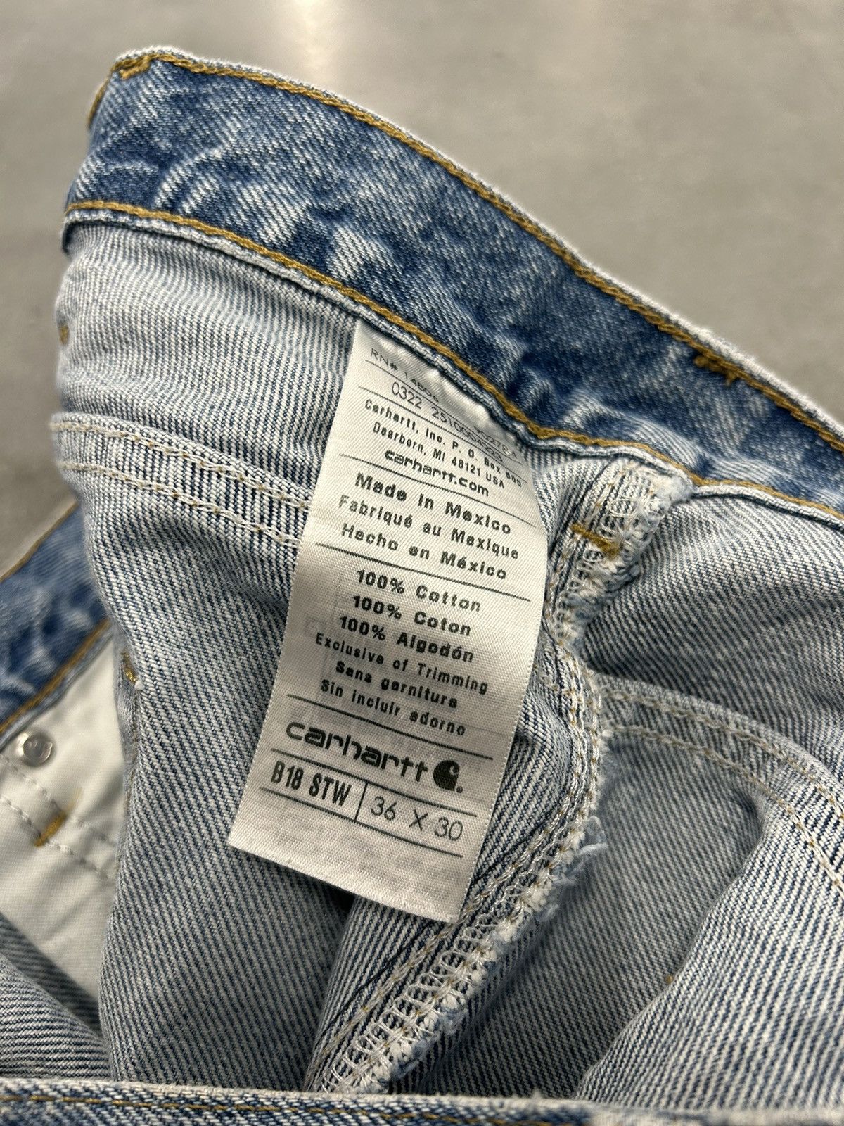 Carhartt Carhartt denim jeans Size US 36 / EU 52 - 4 Thumbnail