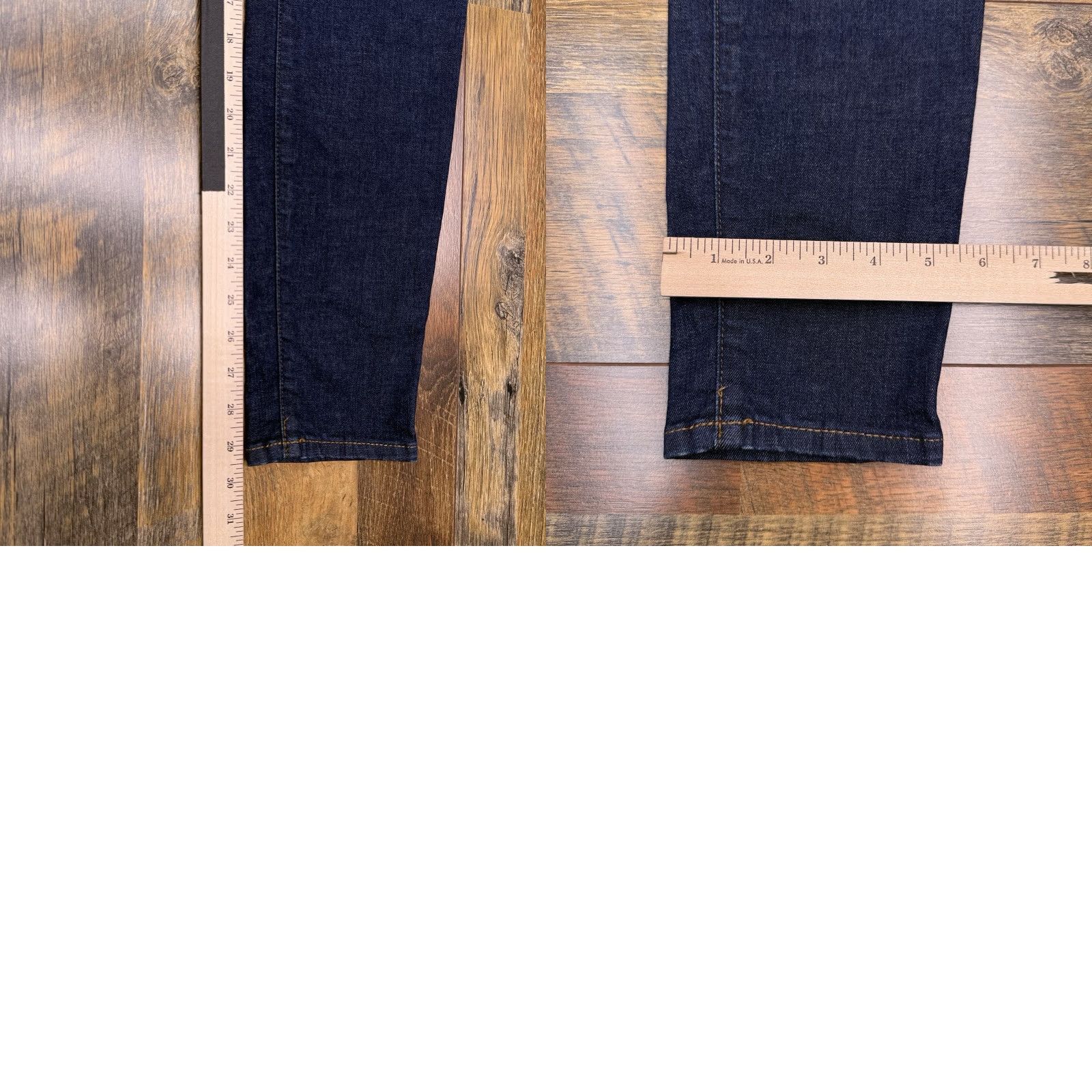 J.Crew J.CREW Toothpick Jeans Womens 26 Tall High Rise Stretch Denim Blue Slim 5-Pocket Button Zipper Pocket Pockets Modern Vintage: No (omit) Size 29" - 9 Thumbnail