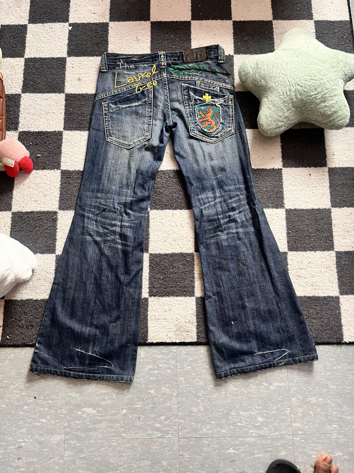 If Six Was Nine DRIVE JEANS “The Laurel Tree” Size 30" / US 8 / IT 44 - 2 Thumbnail