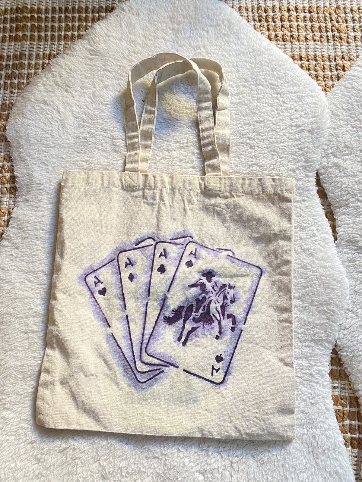Other One-of-a-Kind Western Reworked Canvas Tote Size ONE SIZE - 2 Thumbnail