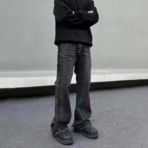 Japanese Brand Black Opium Stacked Denim Jeans Size US 32 / EU 48 - 3 Thumbnail