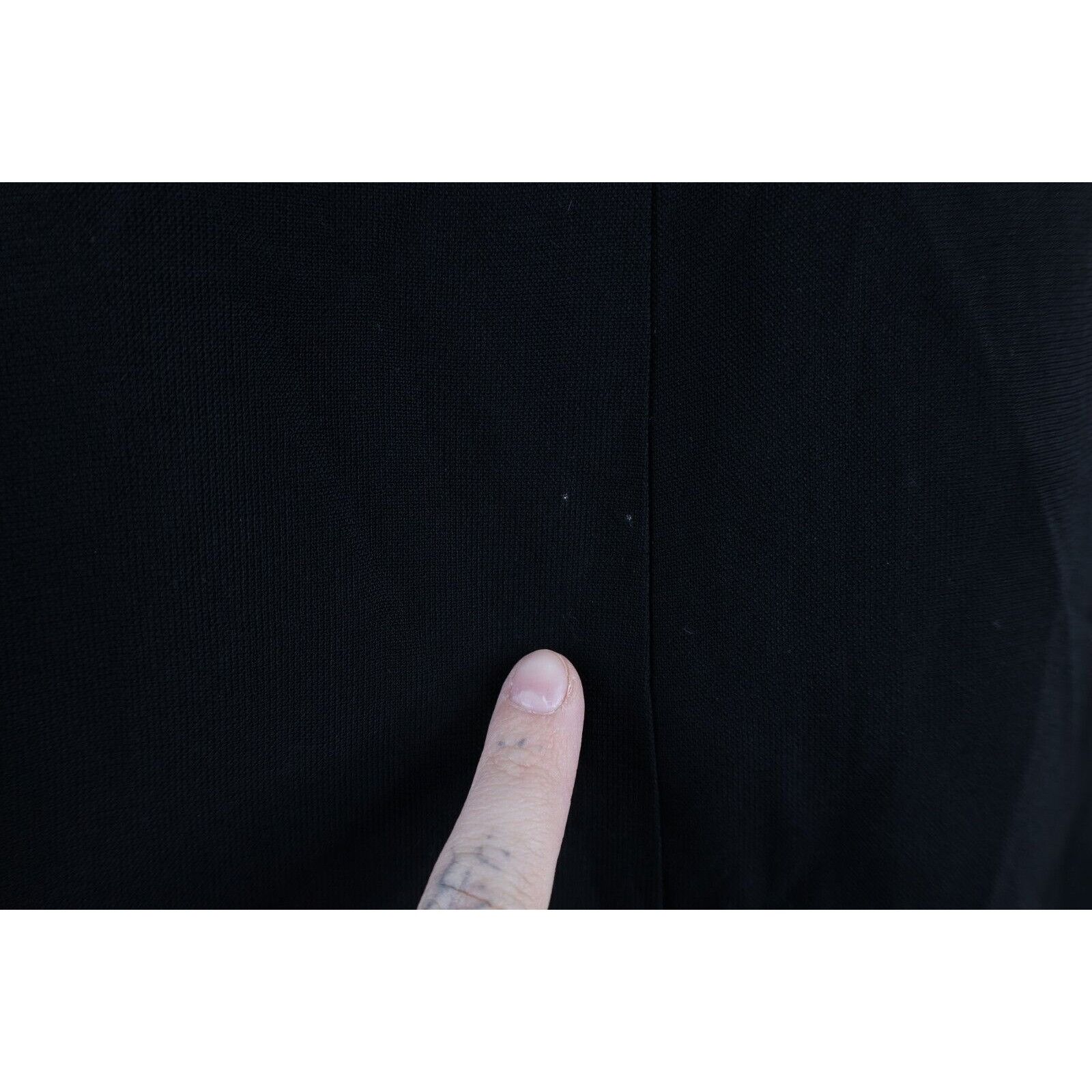 Vintage Vintage 50s 60s Rockabilly Bowtie Rayon Blend Dress Size M / US 6-8 / IT 42-44 - 4 Thumbnail