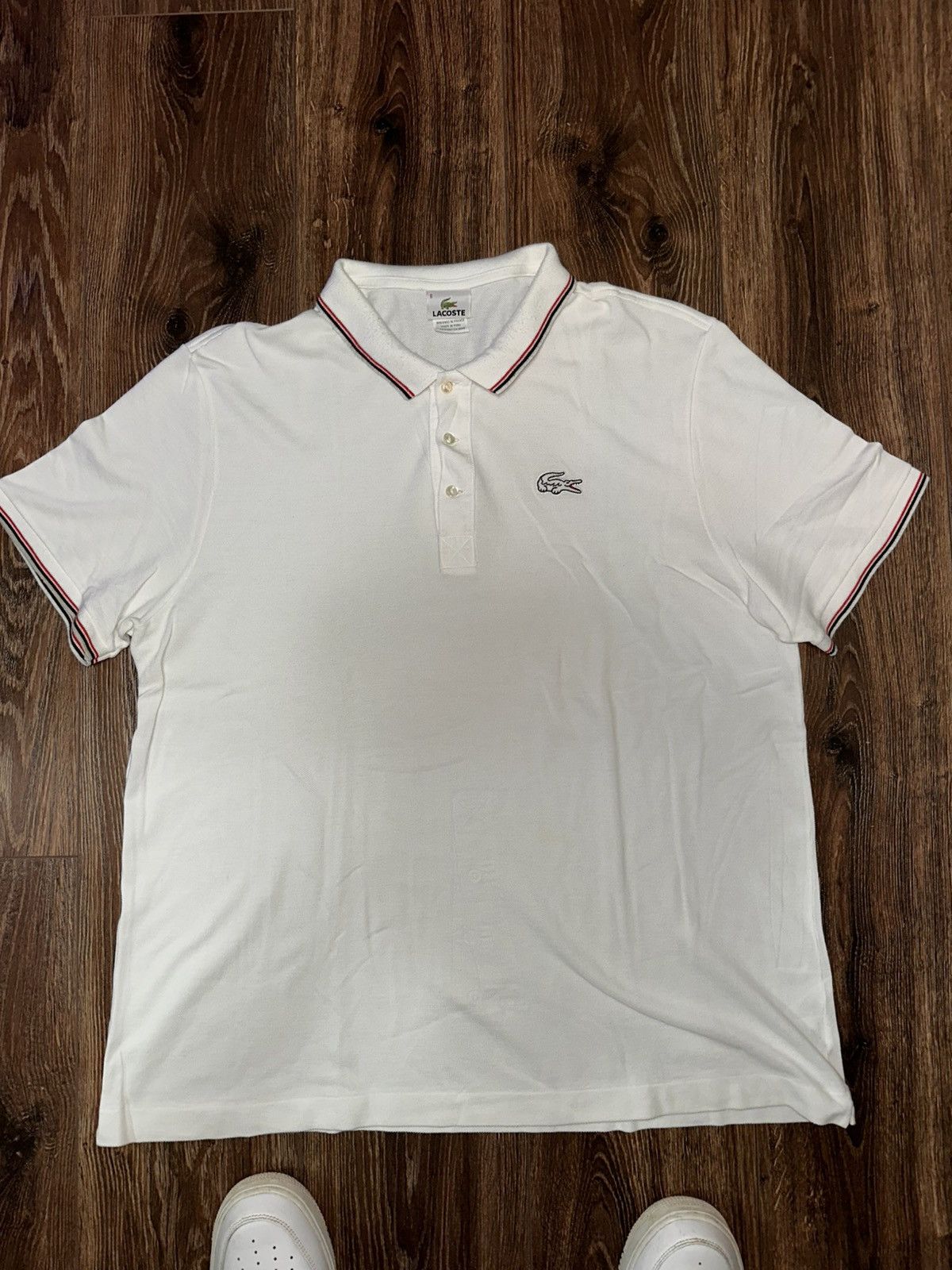 Lacoste Vintage Lacoste Polo Size US L / EU 52-54 / 3 - 1 Thumbnail