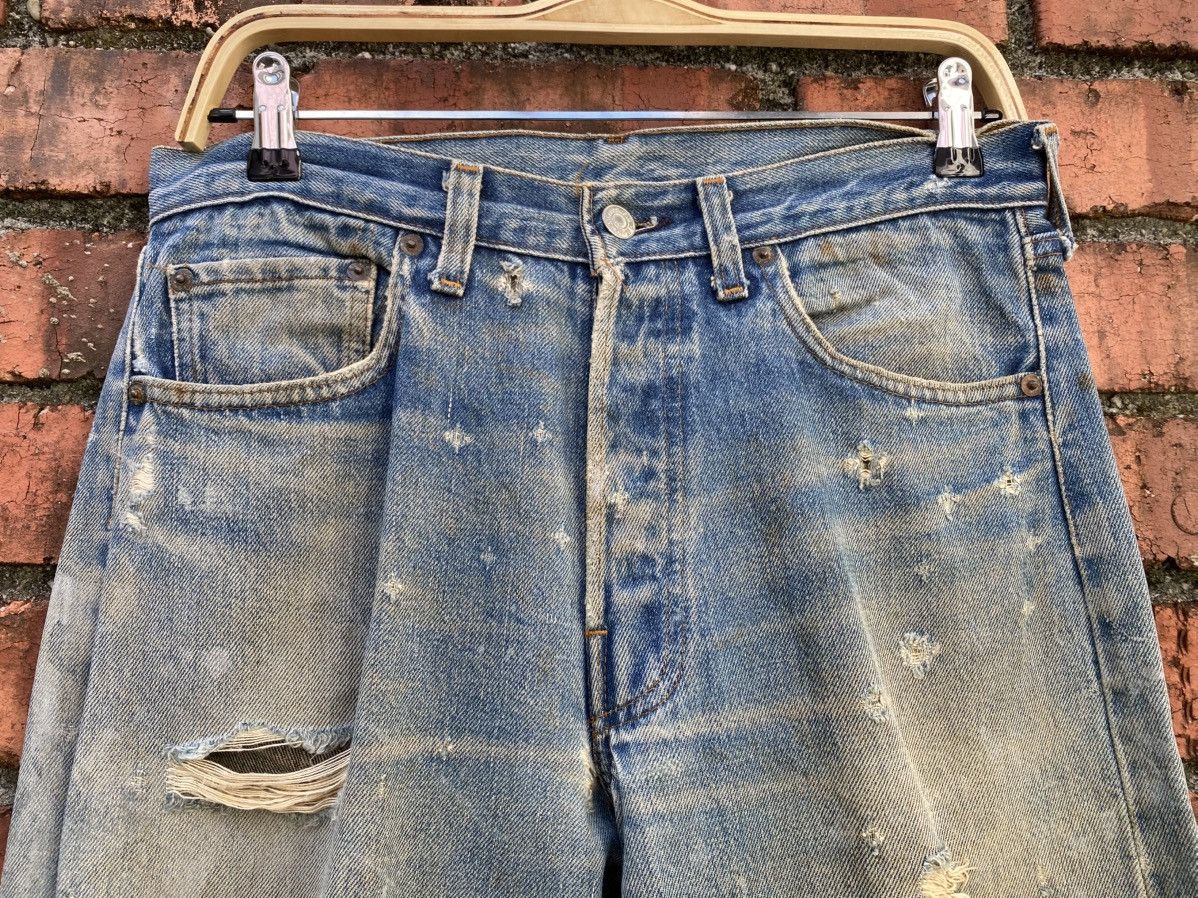 Levi's Vintage Clothing W32x32.5 Vintage levi's 501 redline distressed made in USA Size US 32 / EU 48 - 7 Thumbnail