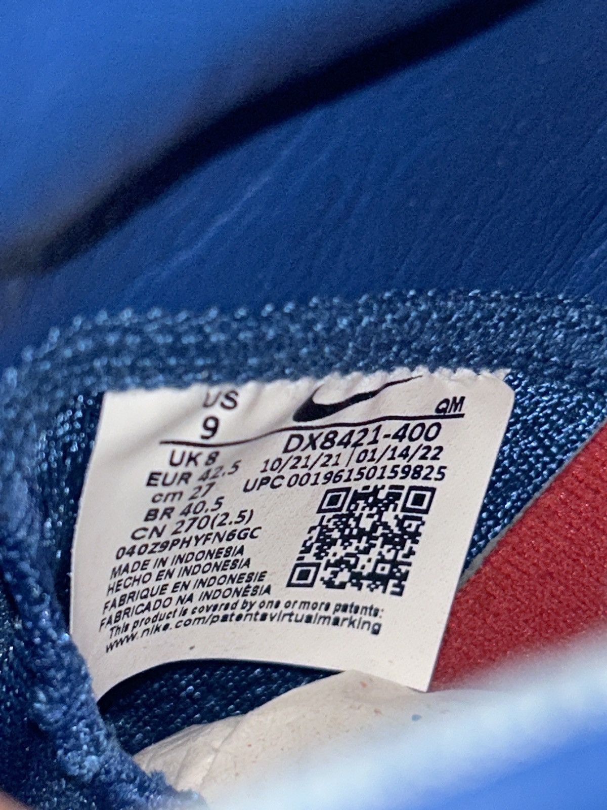 Nike Nike x Supreme Size US 9 / EU 42 - 8 Thumbnail
