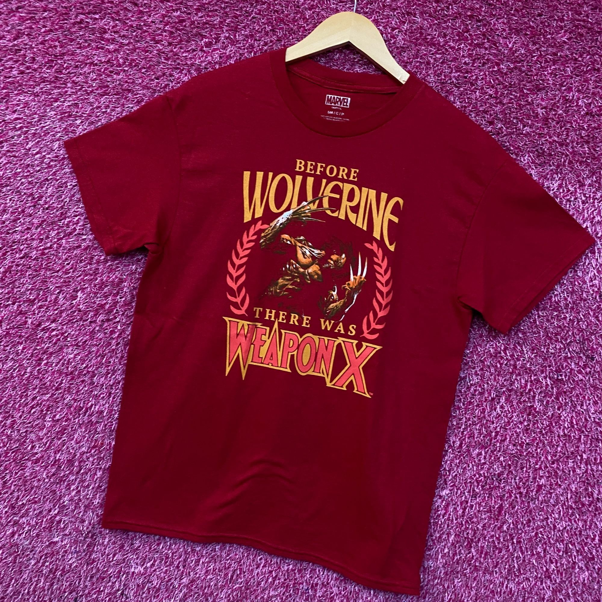 Marvel Comics Marvel X-Men Wolverine Weapon X Graphic T-Shirt Small Size US S / EU 44-46 / 1 - 3 Thumbnail