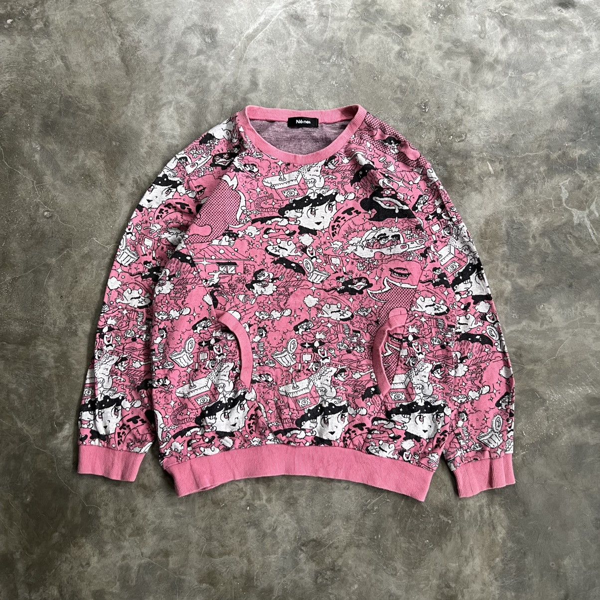 Issey Miyake AW14 Ne-Net Doraemon Runway Sweater Knit Size US M / EU 48-50 / 2 - 1 Thumbnail