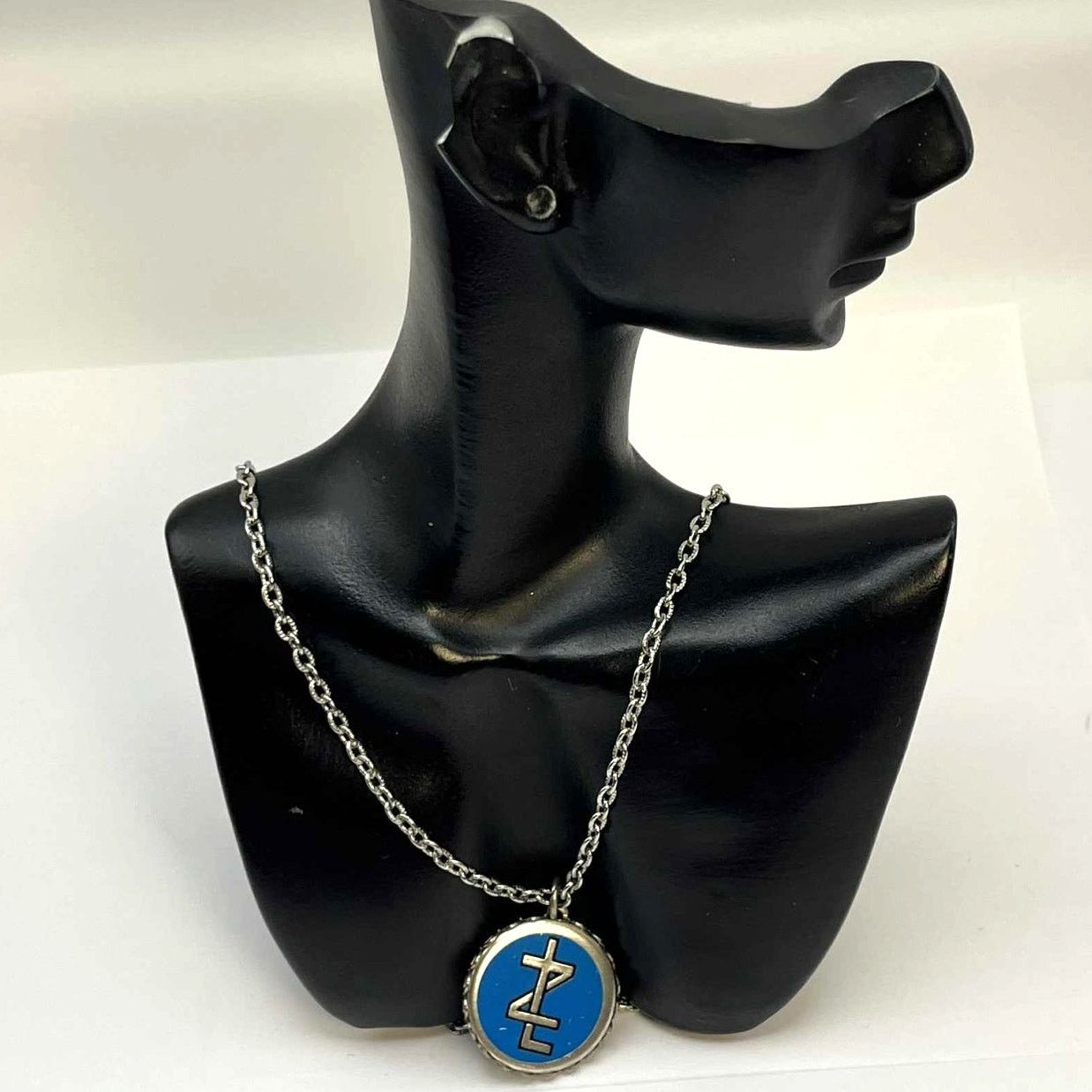 Other Blue & Silver Men's Necklace Size ONE SIZE - 2 Thumbnail