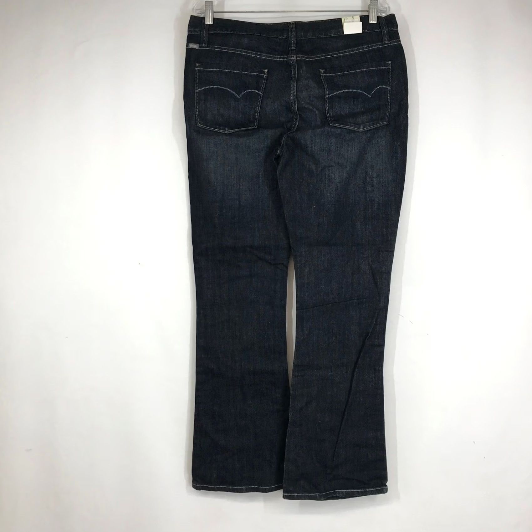 Vintage Cruel Girl Slim Regular Jeans Womens 11 Dark Wash Stretch Bootcut Indigo Denim Size 32" / US 10 / IT 46 - 4 Thumbnail