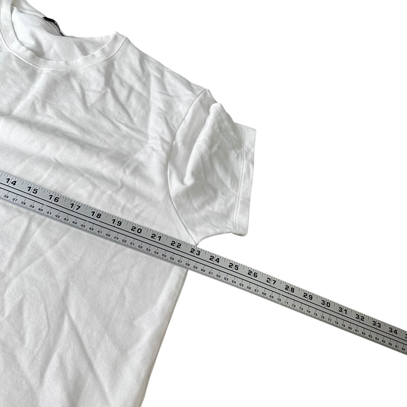 Other Sene Bespoke T-Shirt Men’s XL White Pima Cotton Crew Neck Size US XL / EU 56 / 4 - 9 Thumbnail
