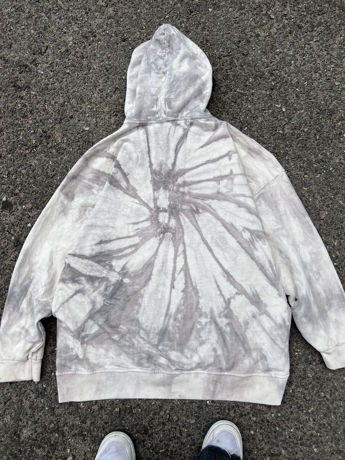 Japanese Brand Avantgarde Y2K Tie Die Boohoo Zip Up Hoodie Size US L / EU 52-54 / 3 - 5 Thumbnail
