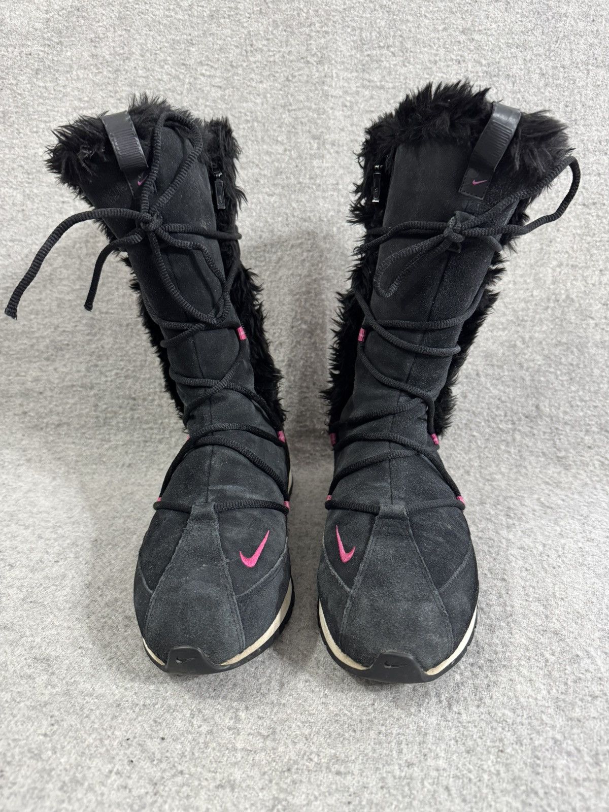 Nike Nike Winter Suede Faux Fur Boots Japan Y2K Trim 40,5 Size US 9 / IT 39 - 5 Thumbnail