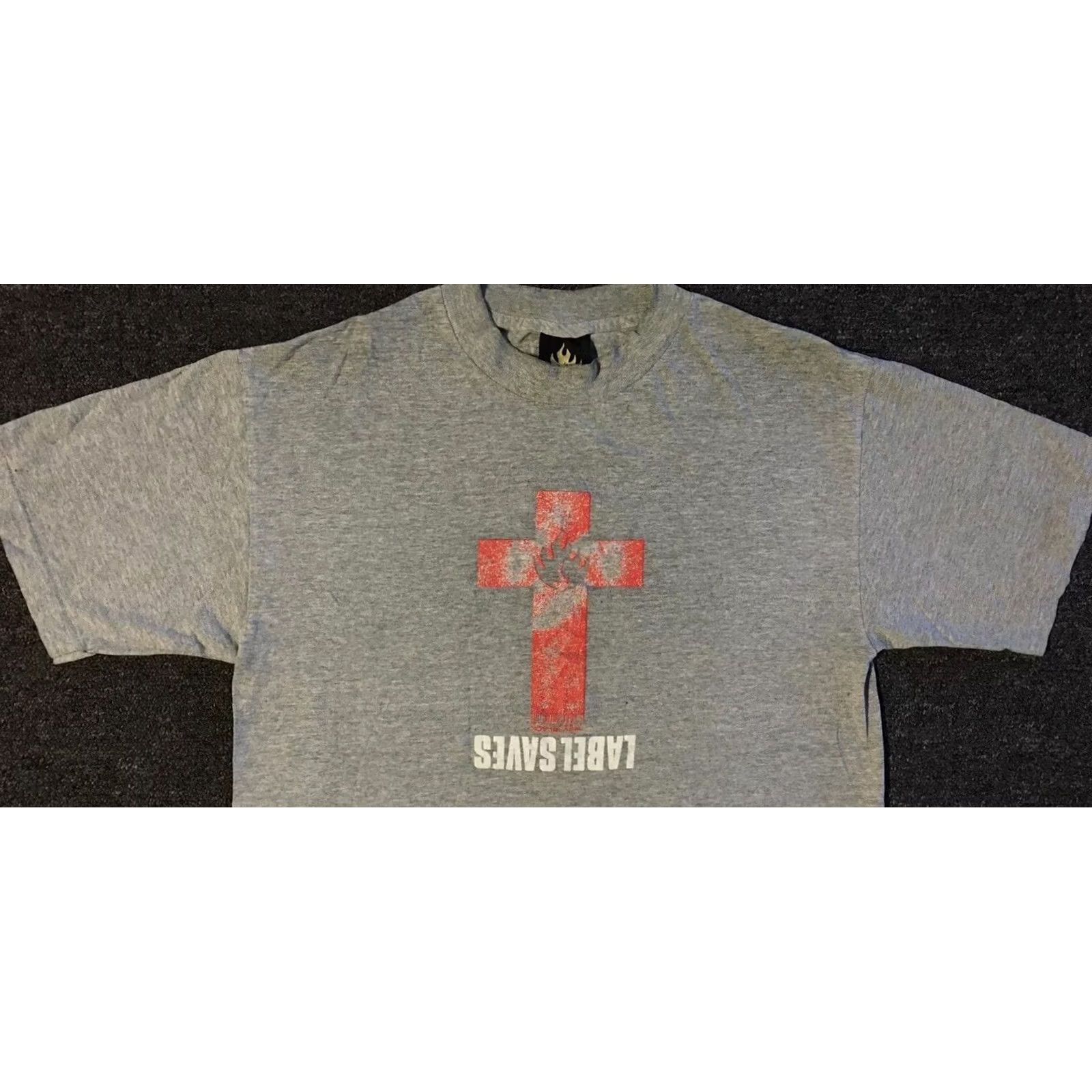 Vintage VINTAGE Independent Trucks Faded Distressed Cross Shirt M Gray 80s 90s Grunge Skateboard Skater USA Mens Size US M / EU 48-50 / 2 - 6 Thumbnail
