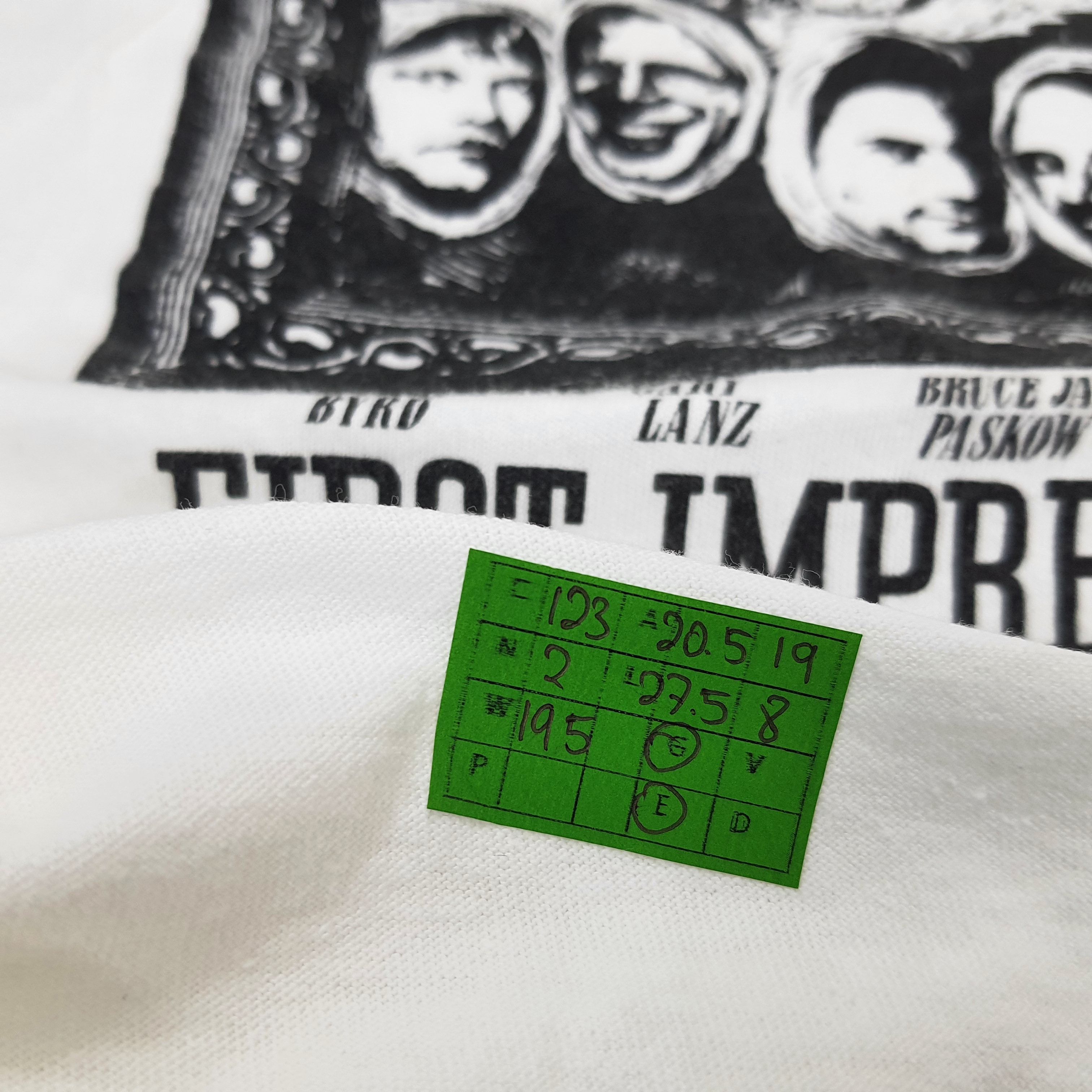 Vintage Vintage Van Gogh's Ear 90s Backstage Seattle Art T-shirt Size US M / EU 48-50 / 2 - 8 Thumbnail