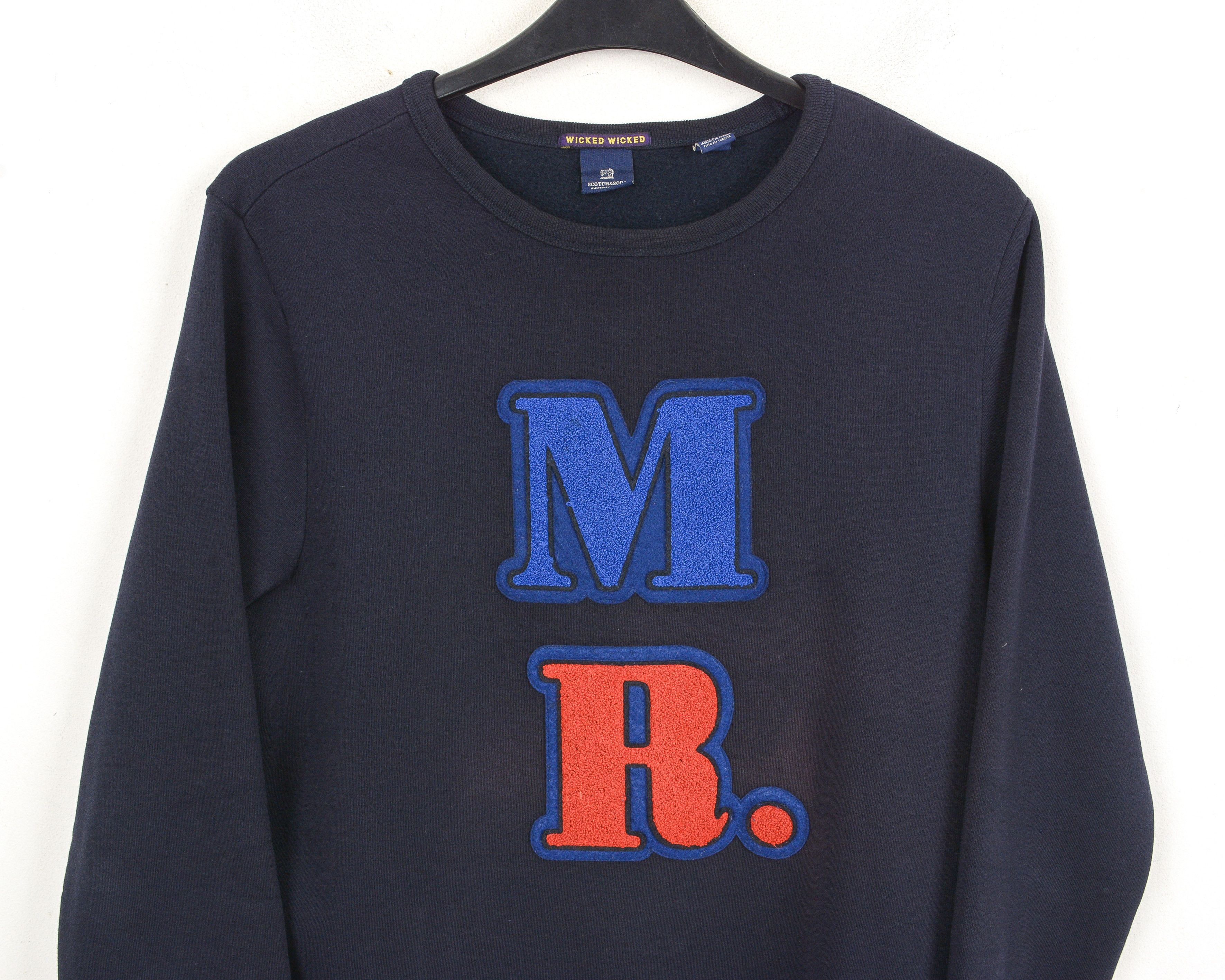 Scotch & Soda Wicked MR Men S Jumper, Pullover Sweatshirt Sweater Size US S / EU 44-46 / 1 - 2 Thumbnail
