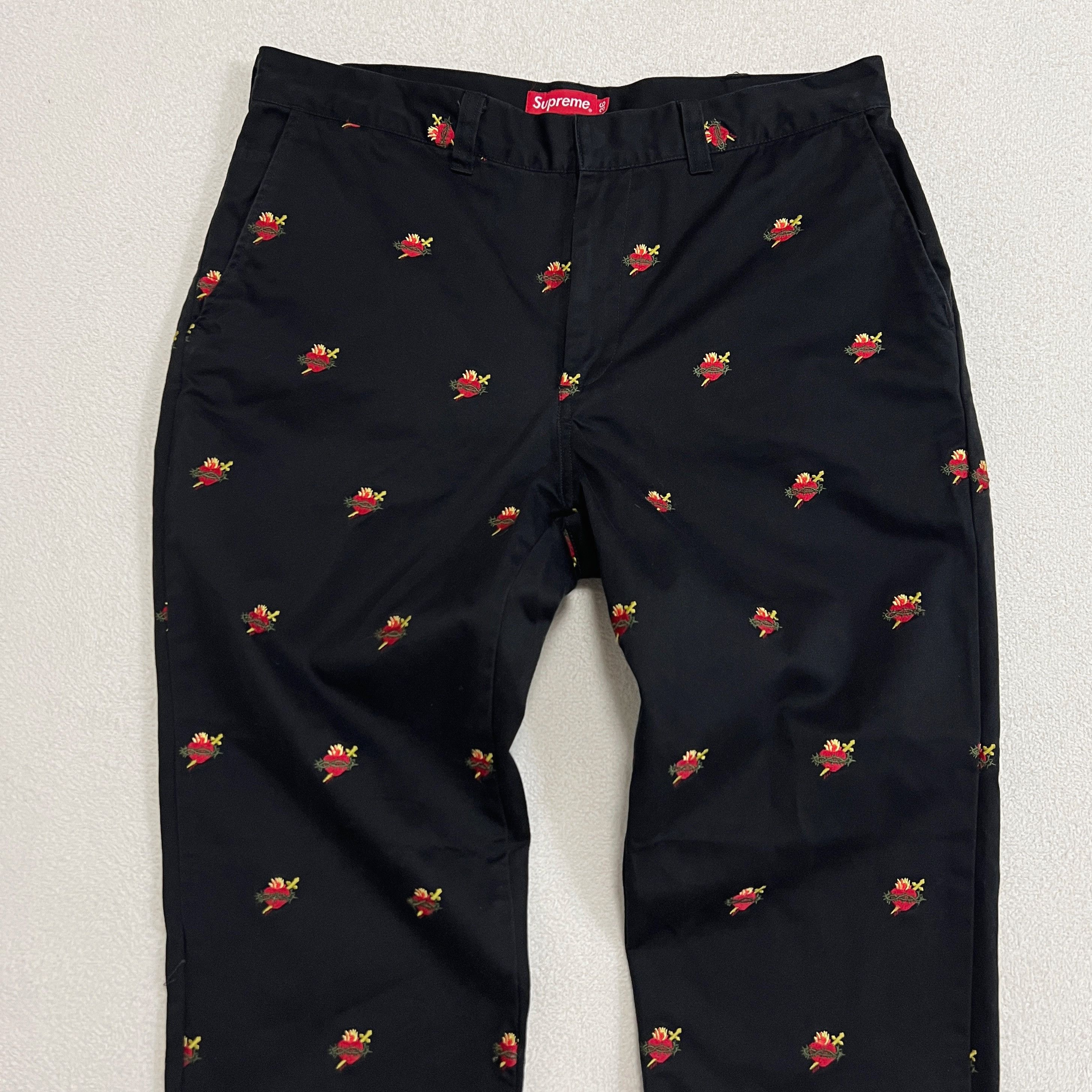 Supreme Supreme FW17 Sacred Heart Work Pants Black Size US 36 / EU 52 - 6 Thumbnail