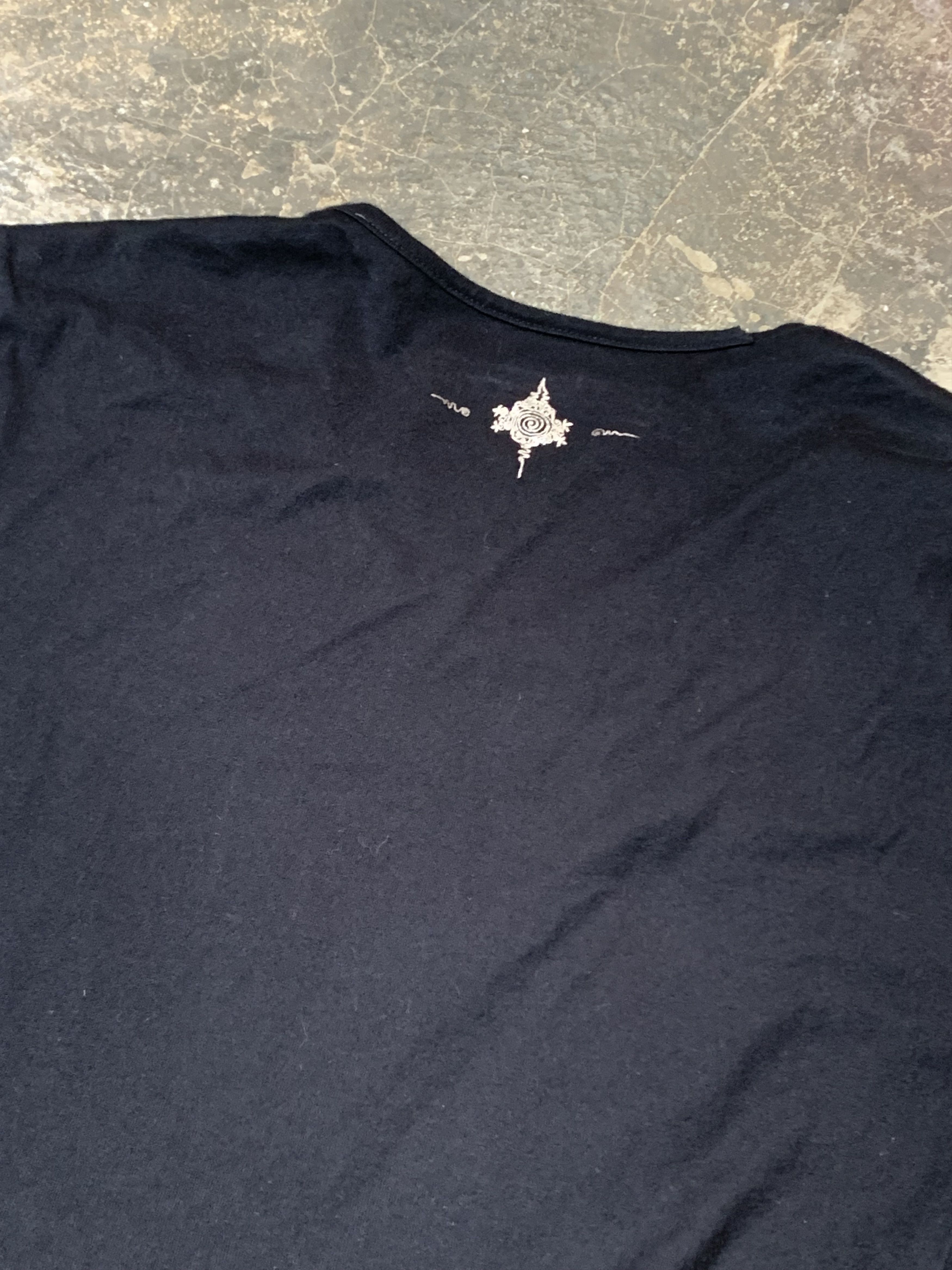 Bajra Bajra Black Graphic Tshirt Size S / US 4 / IT 40 - 3 Thumbnail