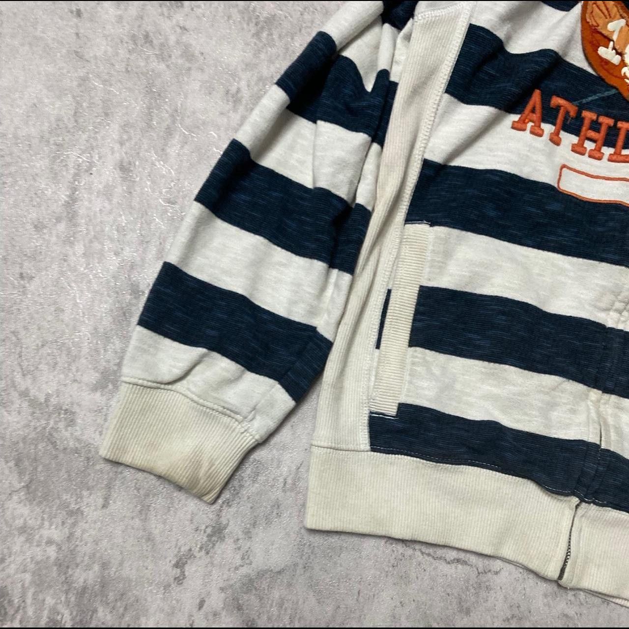 Tommy Hilfiger Navy and white Tommy Hilfiger zip-up hoodie Size US M / EU 48-50 / 2 - 2 Thumbnail