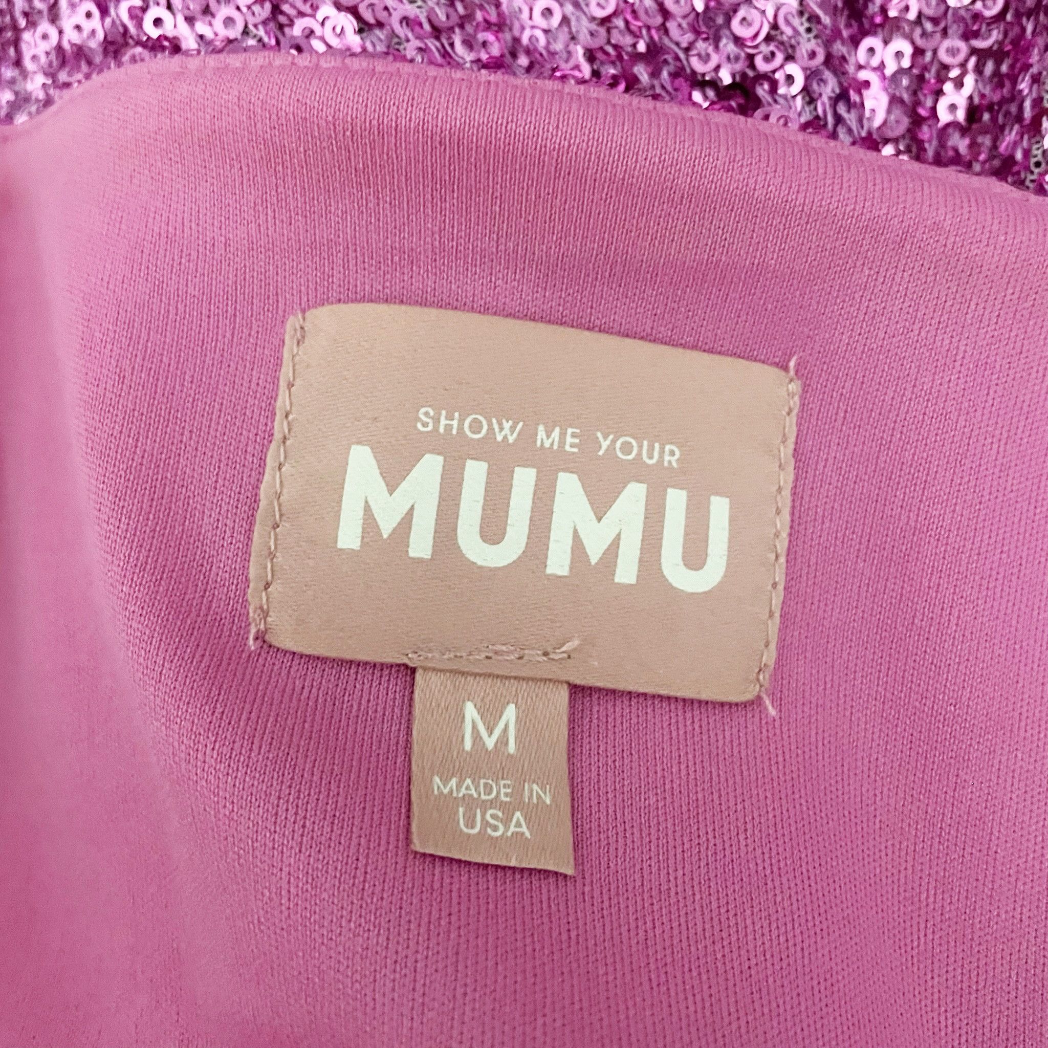 Show Me Your MuMu Show Me Your Mumu Aniston Allover Sequin Size M / US 6-8 / IT 42-44 - 2 Thumbnail