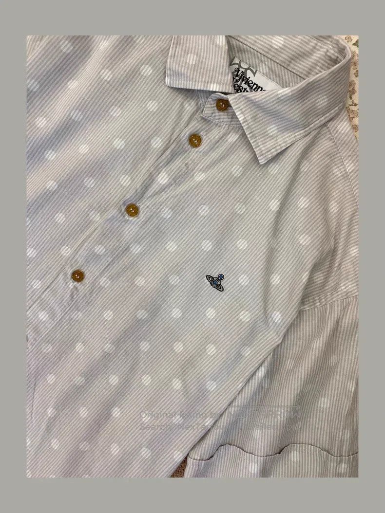 Vivienne Westwood Vivienne Westwood Striped and polka dot short-sleeve shirt Size M / US 6-8 / IT 42-44 - 3 Thumbnail