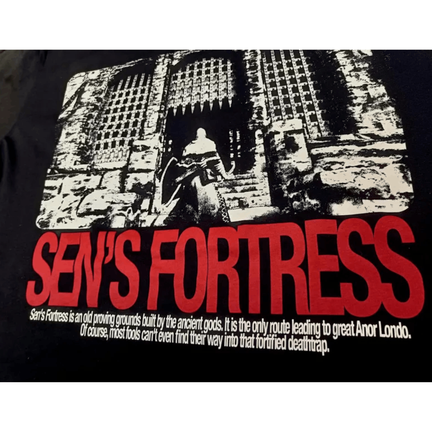 Japanese Brand Dark Souls Sens Fortress Tee – Gothic Video Game Shirt Size US L / EU 52-54 / 3 - 3 Thumbnail