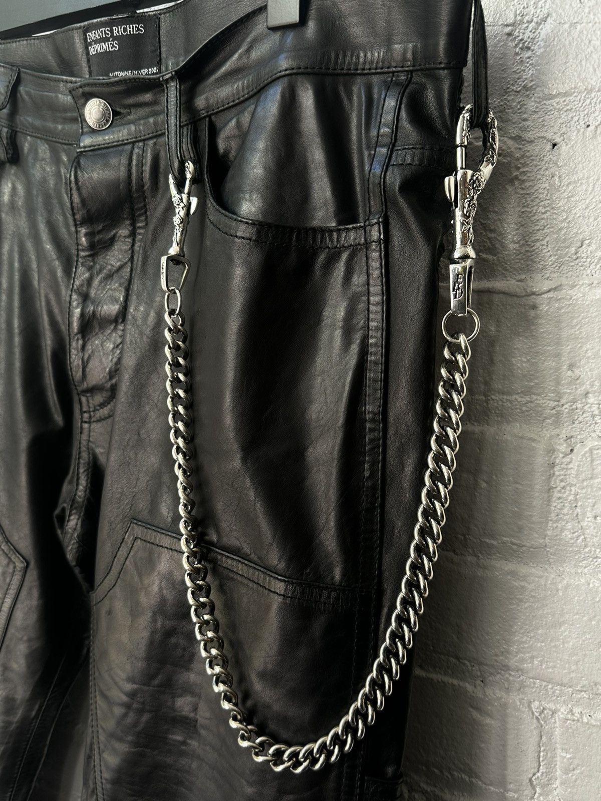 Enfants Riches Deprimes ERD XXL SILVER ROSE WALLET CHAIN Size ONE SIZE - 13 Thumbnail