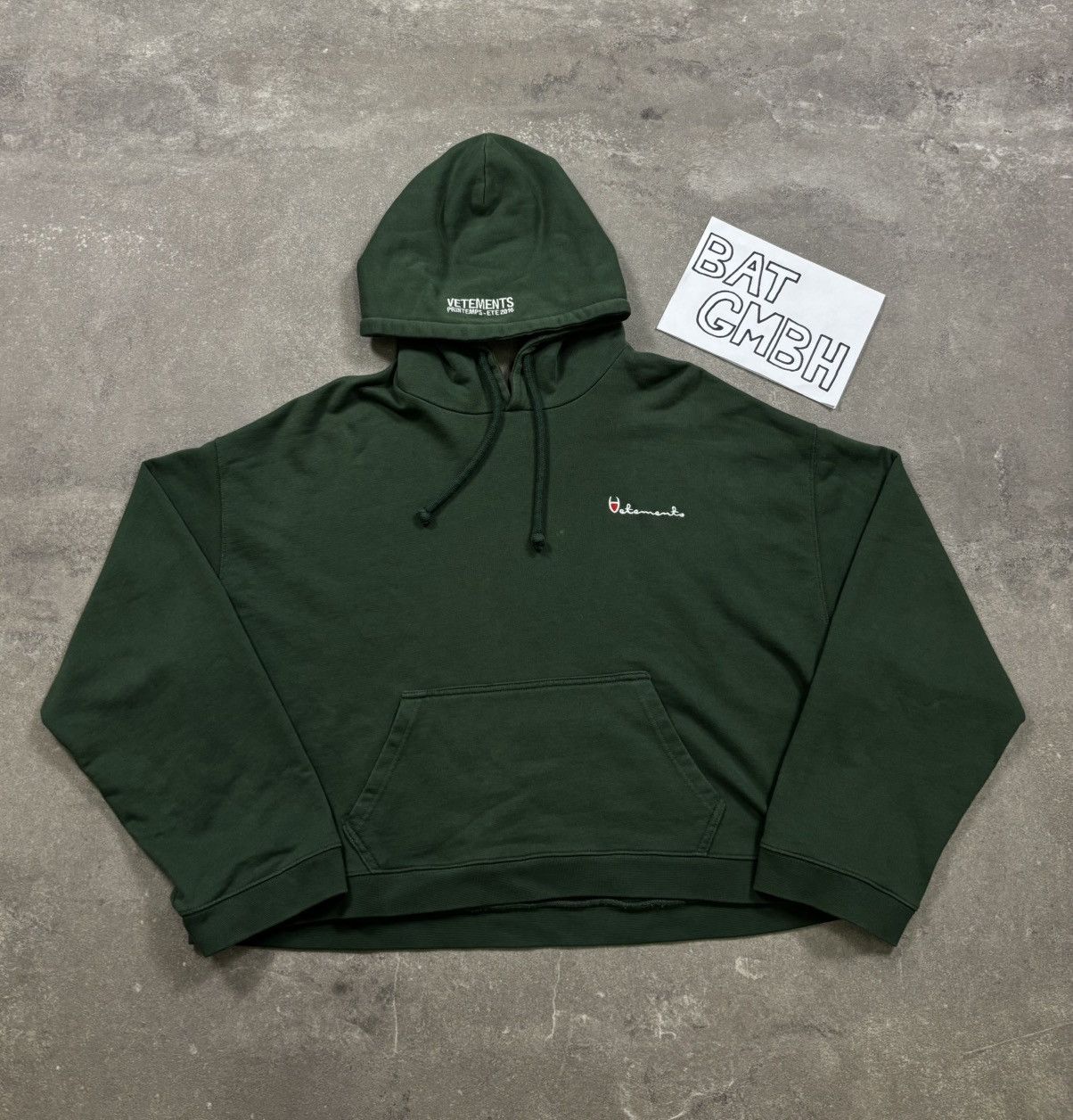 Champion × Vetements Vetements x Champion Polizei Reversible Cropped Hoodie SS16 Size US M / EU 48-50 / 2 - 13 Thumbnail