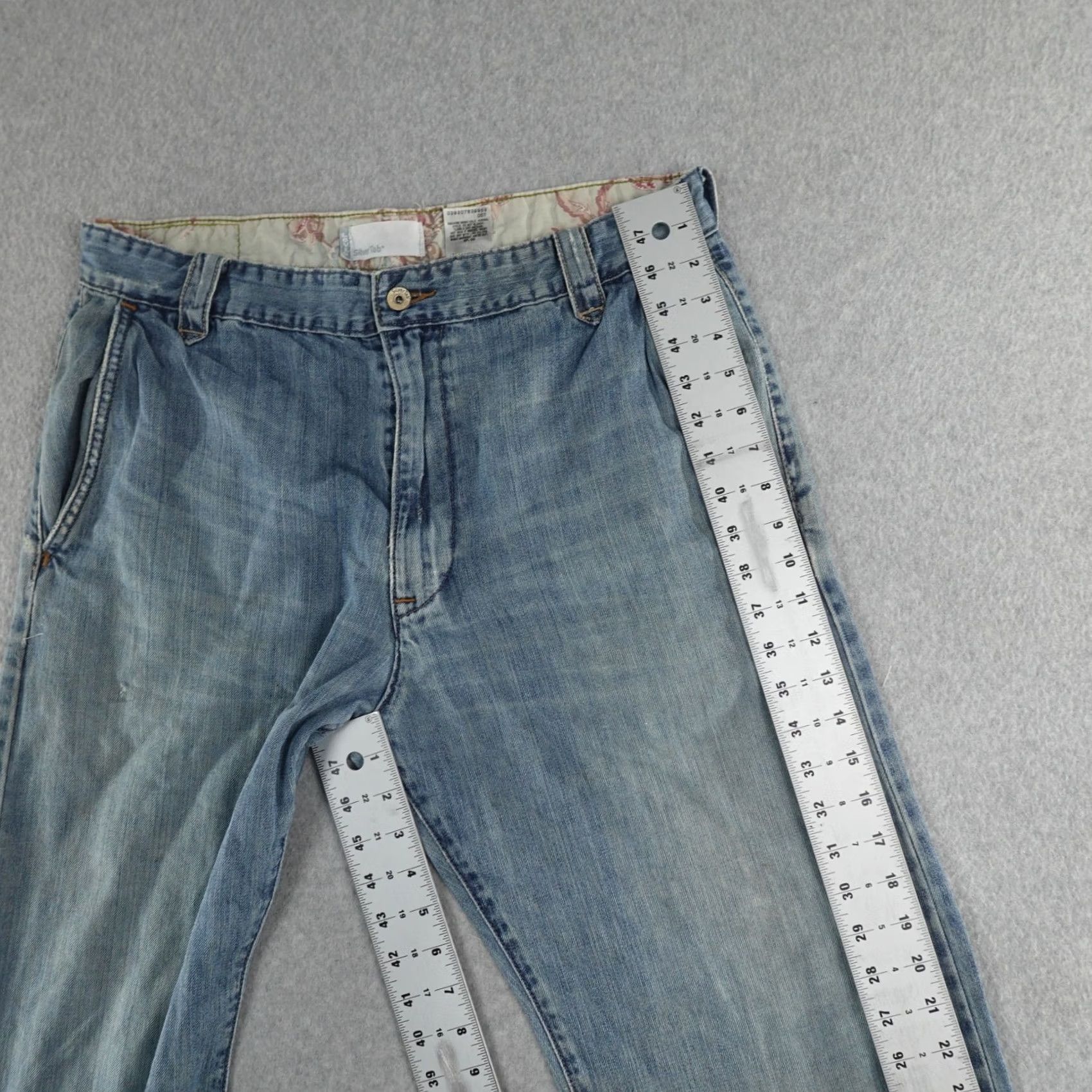 Levi's VINTAGE Levi's SilverTab Jeans Mens 34x30 Denim 5-Pocket Design Wide-Leg Jeans Men Blue 34x30 Size US 34 / EU 50 - 5 Thumbnail
