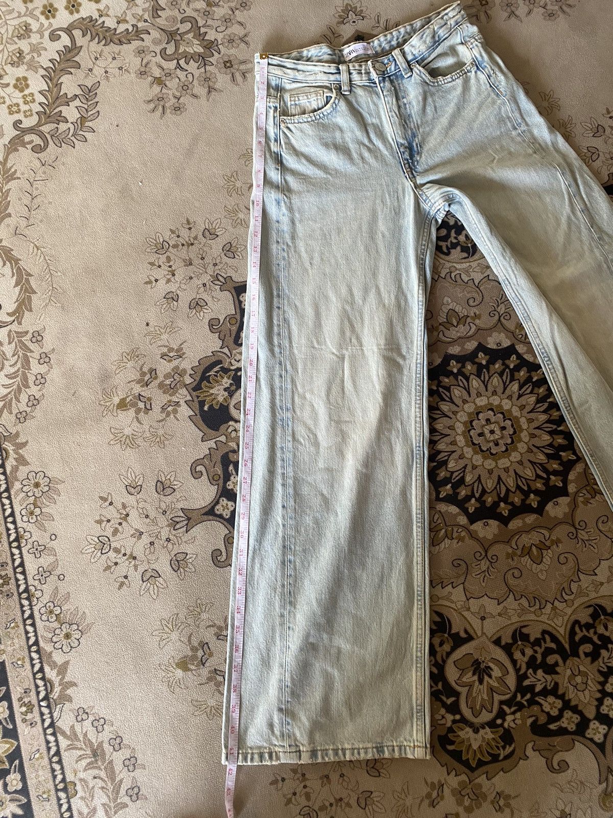 JNCO Zara Faded Color Super Baggy Denim Size US 28 / EU 44 - 12 Thumbnail
