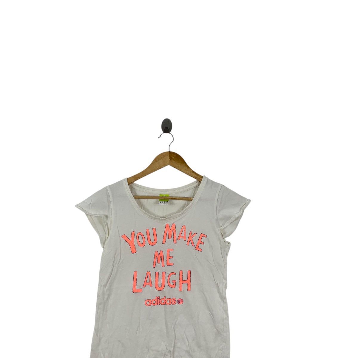 Adidas ADIDAS NEO LABEL Collection You Make Me Laugh Tee Shirt Top Size M / US 6-8 / IT 42-44 - 2 Thumbnail