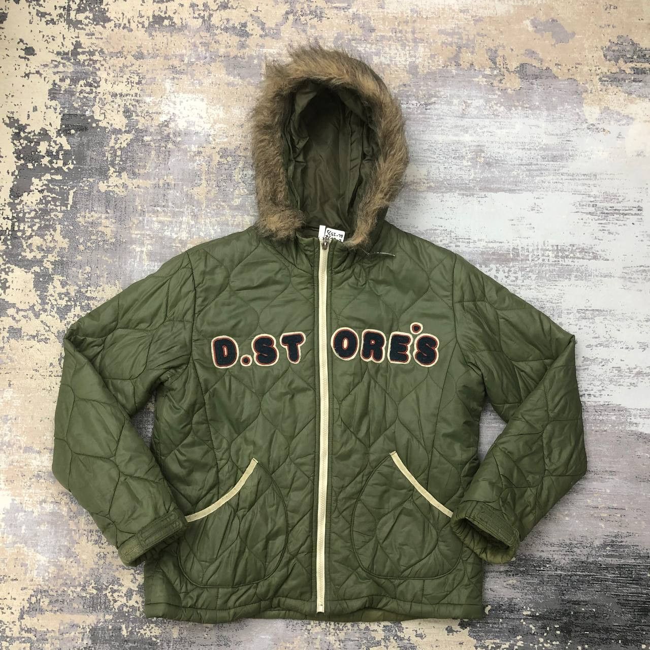 Japanese Brand Y88. JAPAN DRUG STORE’S PIG QUILTED DOWN JACKET Size XS / US 0-2 / IT 36-38 - 2 Thumbnail