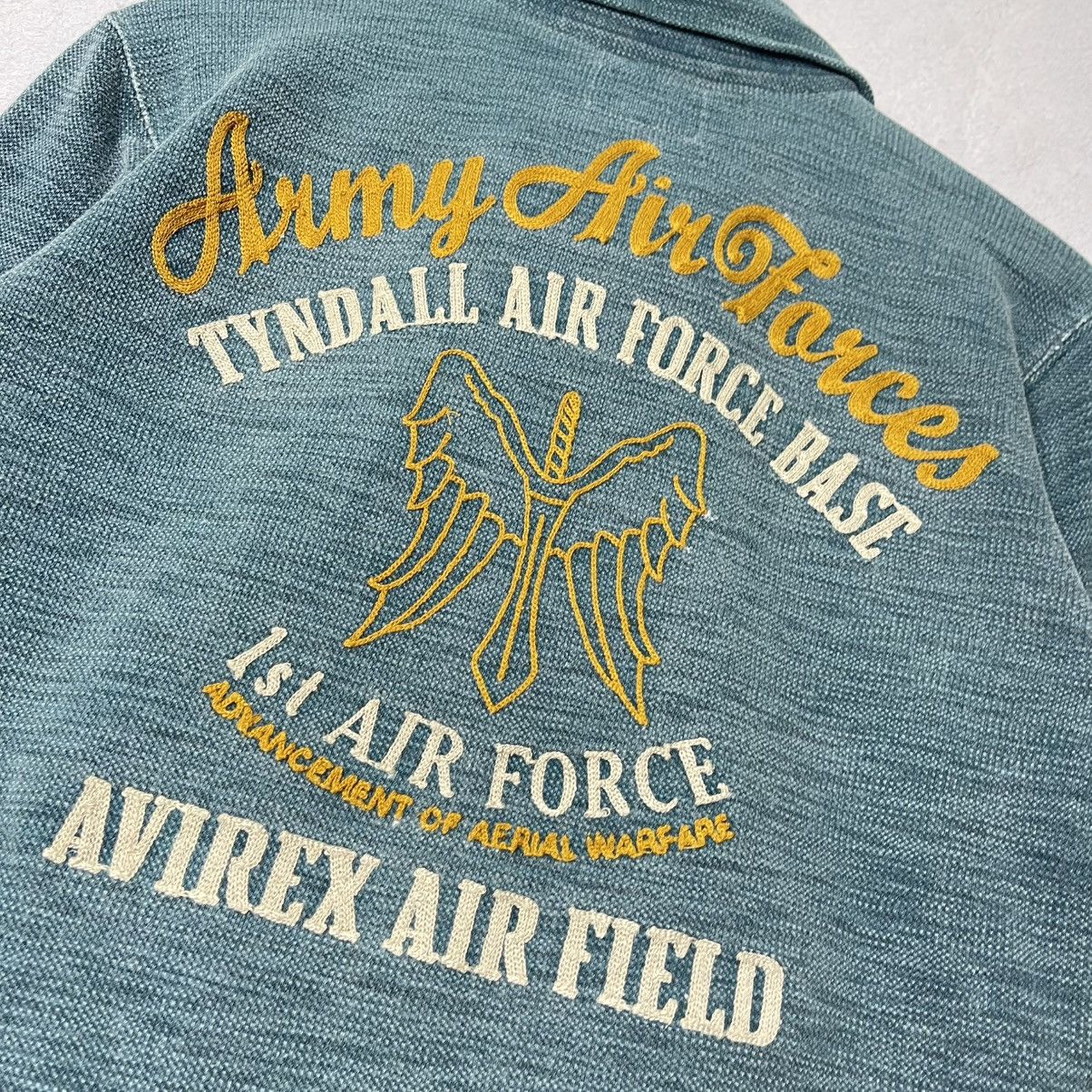 Avirex Vintage Avirex Air Force Full Zip Sweatshirt Size US M / EU 48-50 / 2 - 2 Thumbnail