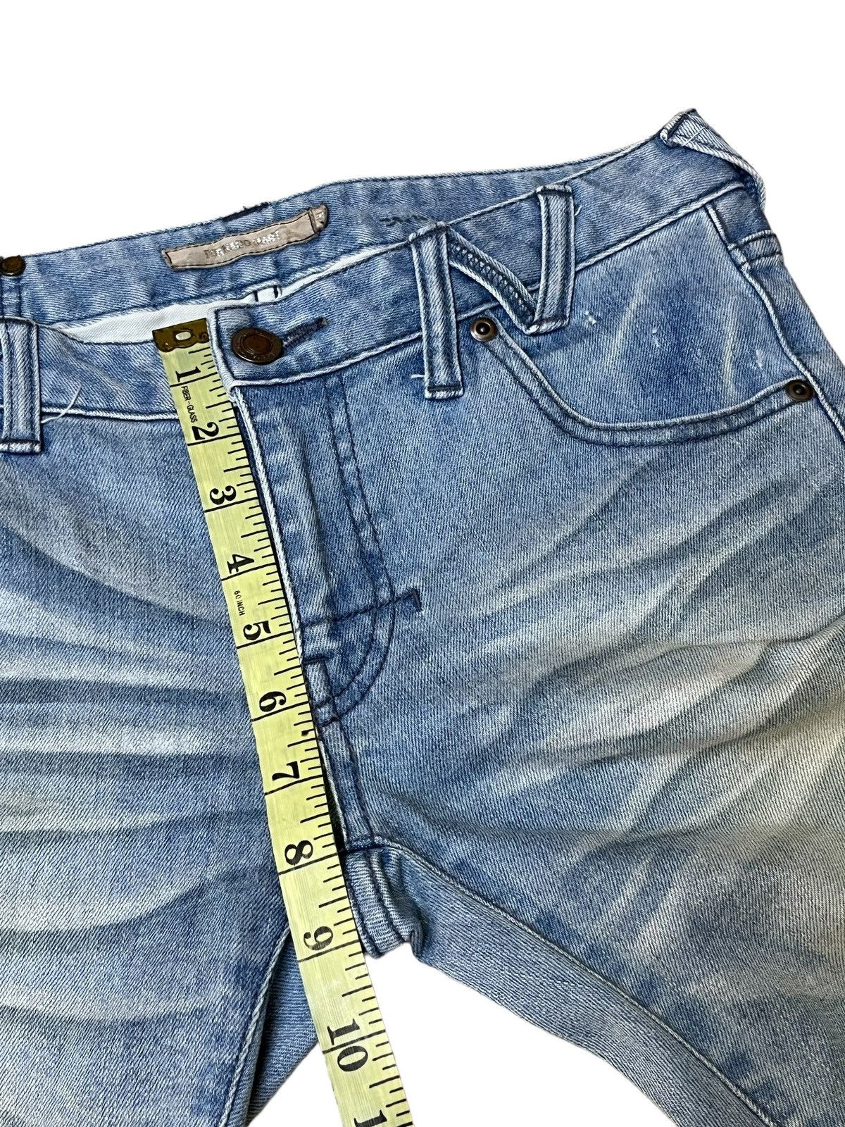 Tornado Mart VINTAGE TORNADO MART STRETCH COTTON SKINNY FADE JEANS Size US 30 / EU 46 - 17 Thumbnail