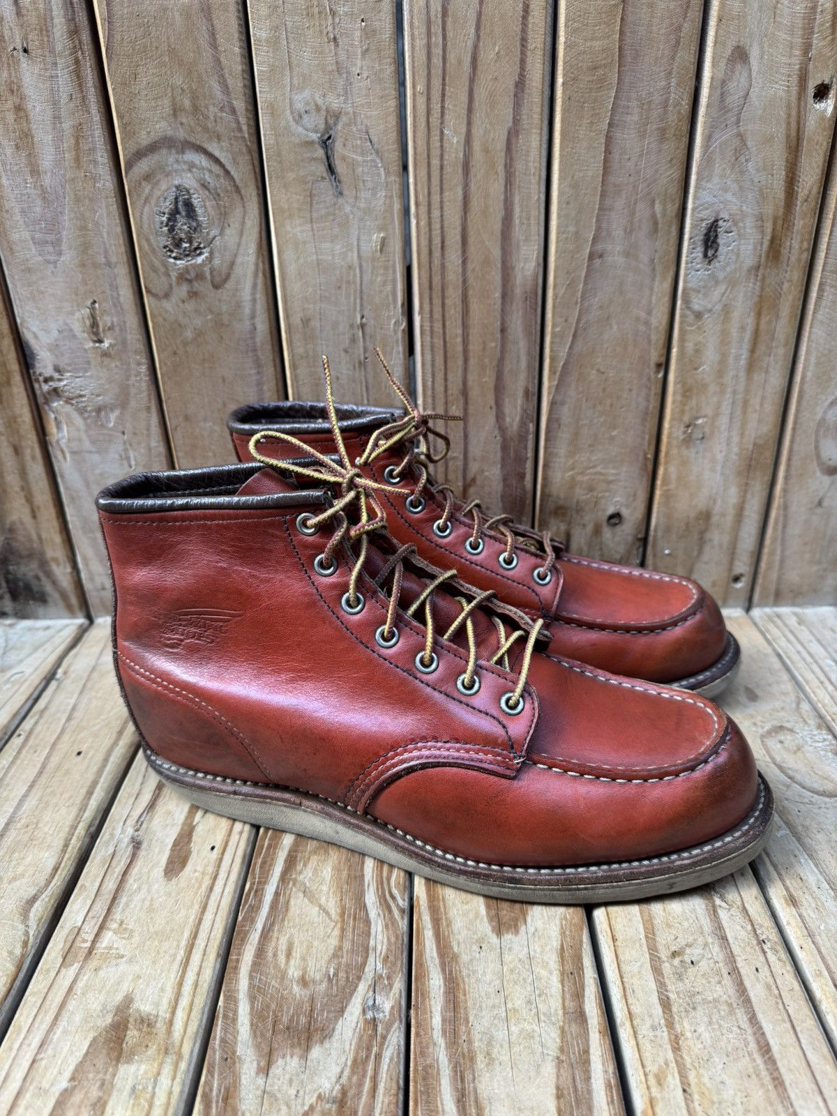 Red Wing Red Wing Heritage 8131 Moc Toe Brown Boots USA 9 E UK 8 Size US 9 / EU 42 - 2 Thumbnail