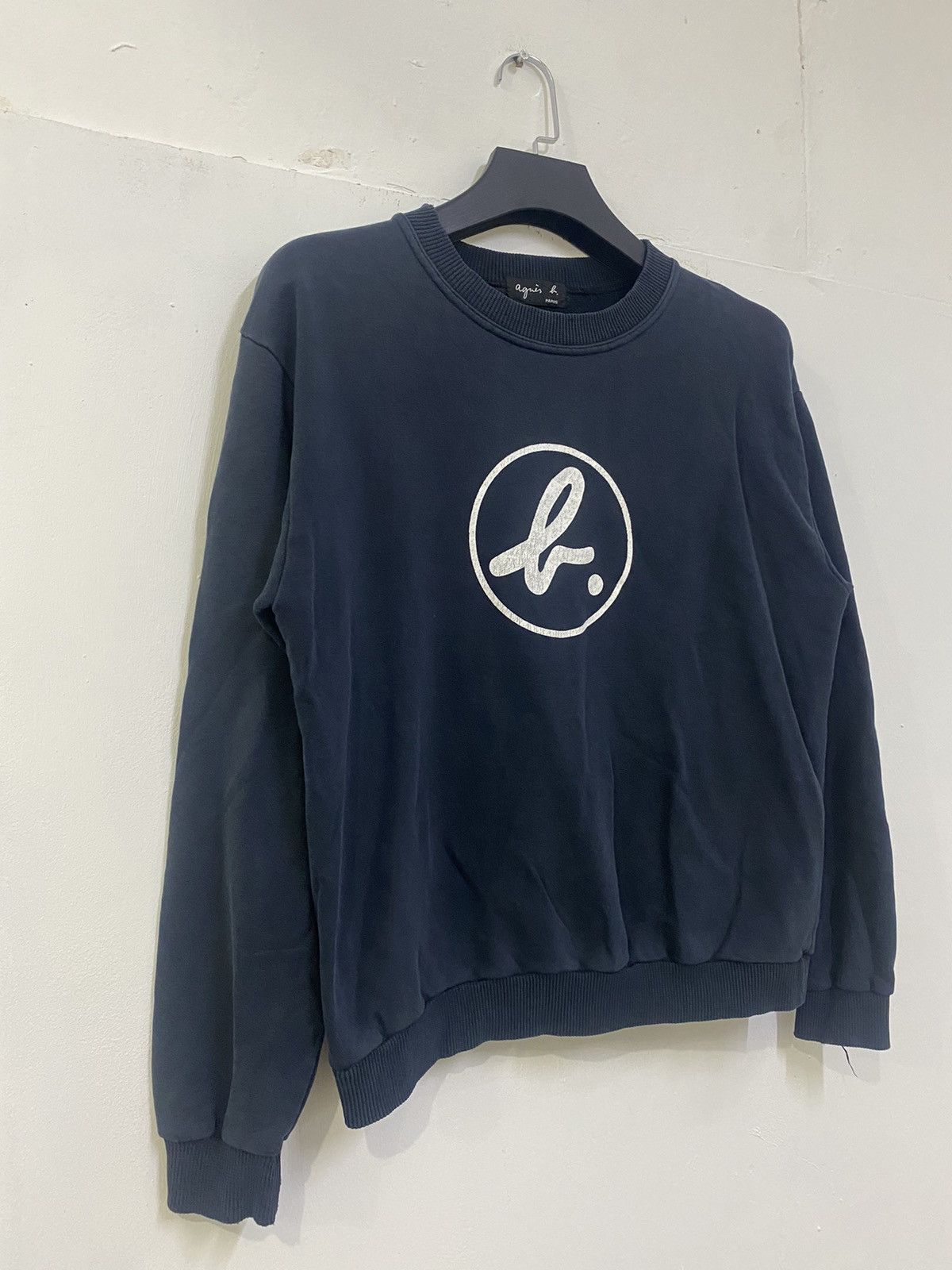 agnes b. 💥AGNES B. PARIS DESIGNER CANTER LOGO SWEATSHIRT CREWNECK Size US M / EU 48-50 / 2 - 2 Thumbnail