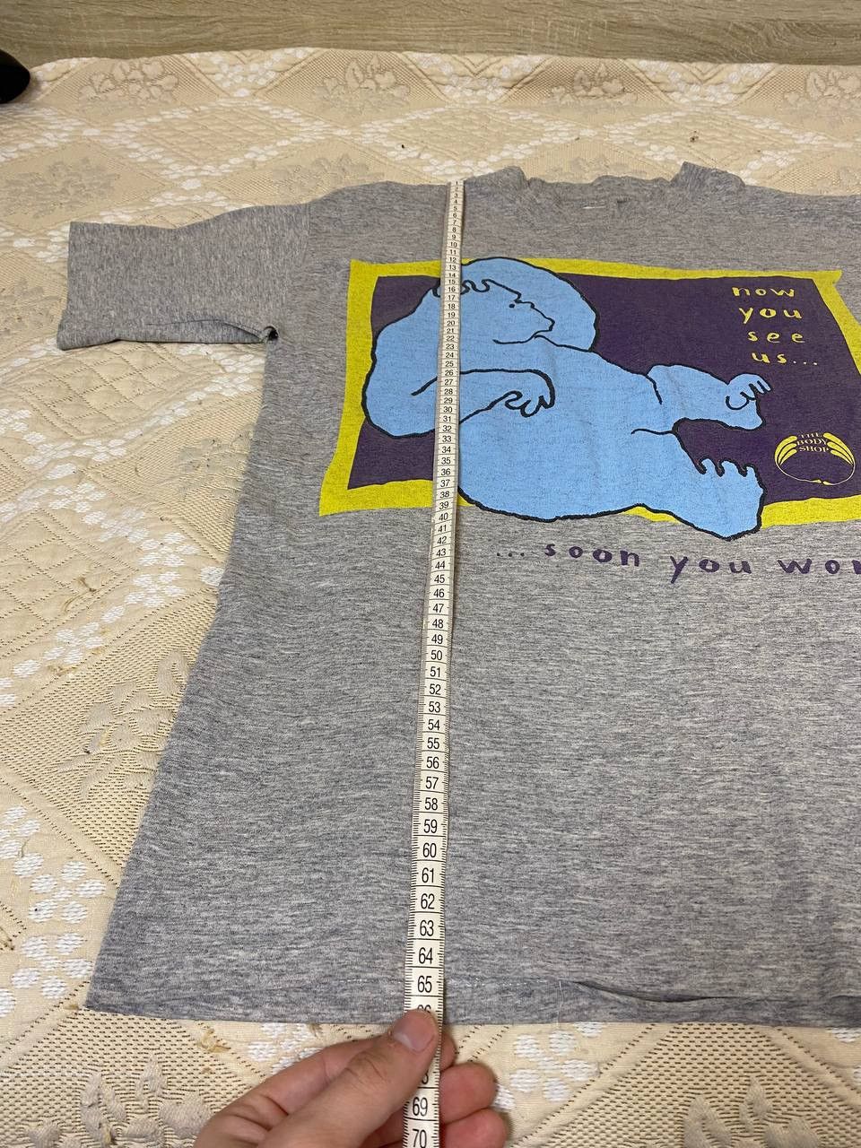 Vintage 🔥 Animals In Danger 90s Vintage T Shirt Body Shop Art Print Size US S / EU 44-46 / 1 - 11 Thumbnail