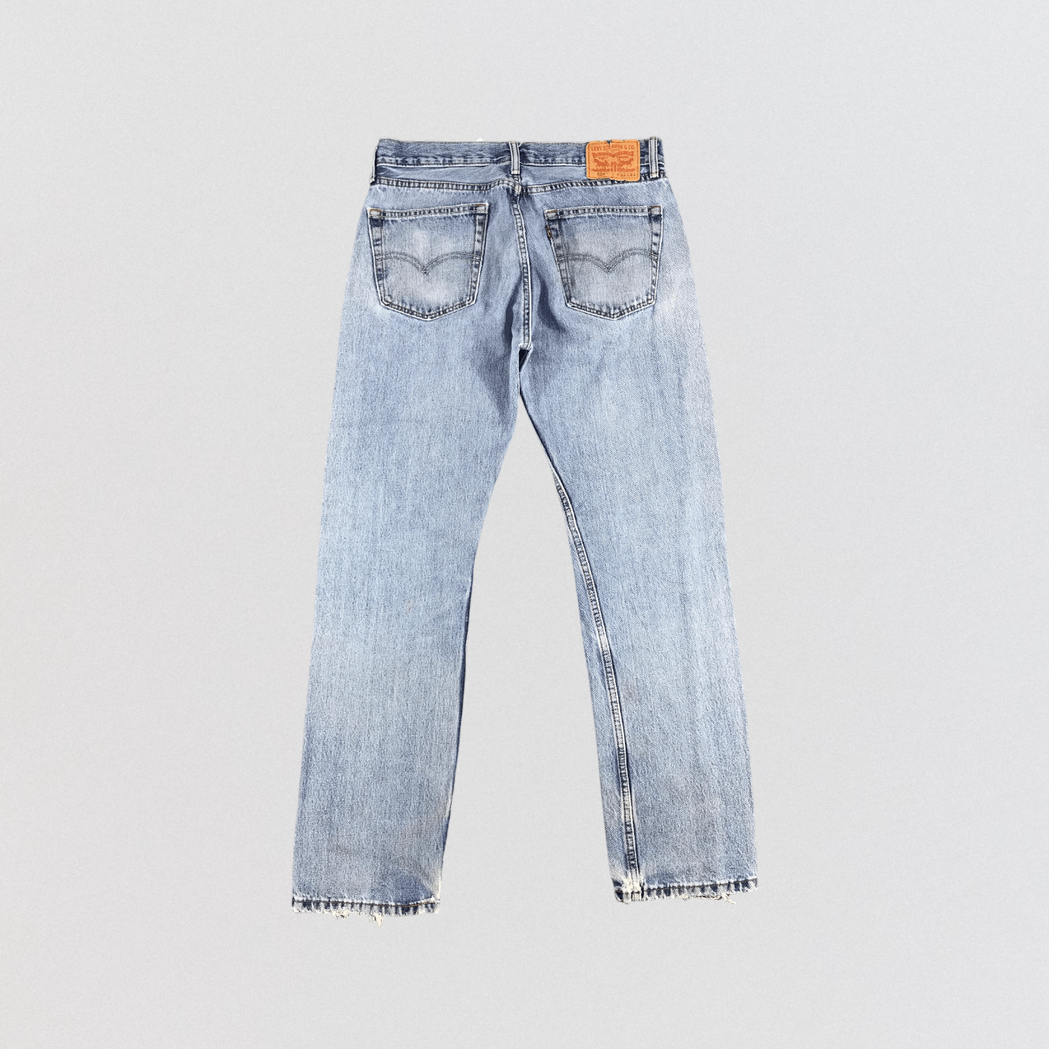 Levi's × Vintage Vintage Distress Levis 505 Jeans-JM1115 Size US 34 / EU 50 - 2 Thumbnail