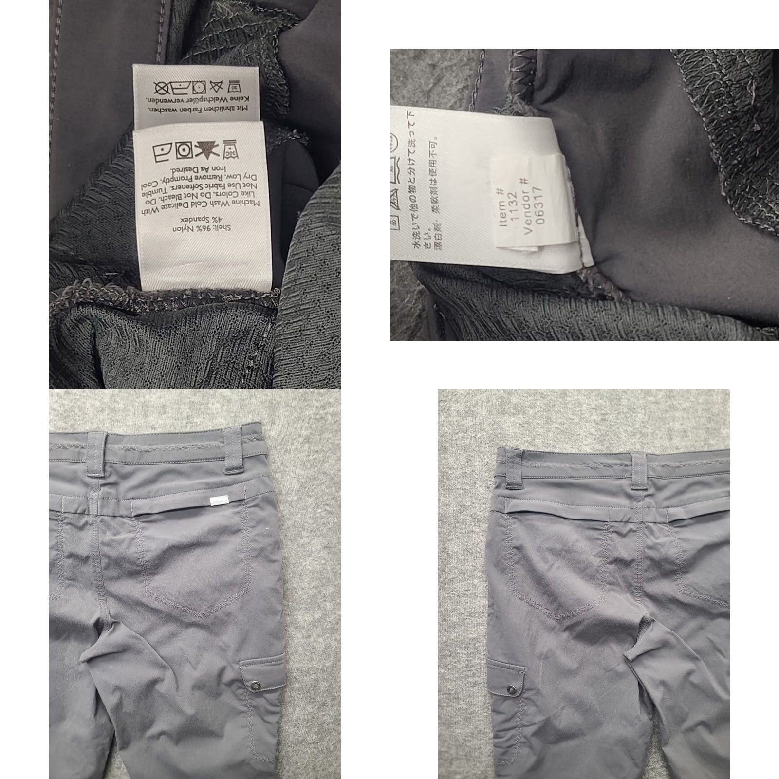 Eddie Bauer Eddie Bauer Capri Pants Womens 2x21 Travex Guide Pro Active Fit Hiking Cargo Capri Pants Travel Workwear Casual Gray 2 N/A Size 28" / US 6 / IT 42 - 8 Thumbnail