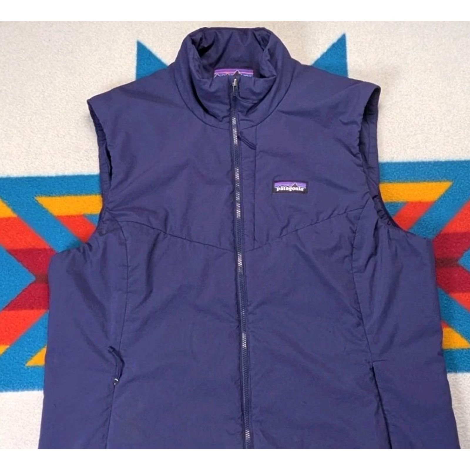 Patagonia Patagonia Nano Air Insulated Puffer Vest Jacket Blue XL Women Size XL / US 12-14 / IT 48-50 - 3 Thumbnail