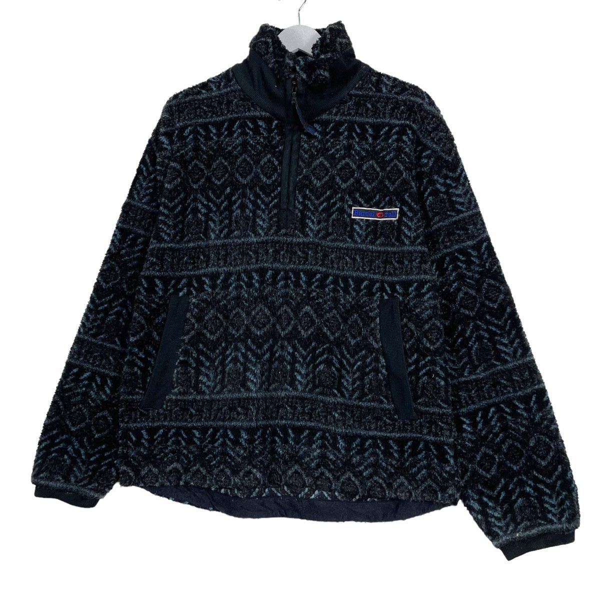 Aztech Mountain × Japanese Brand × Native 💥BARREL ROOLS NATIVE PULLOVER SWEATER Size US M / EU 48-50 / 2 - 2 Thumbnail